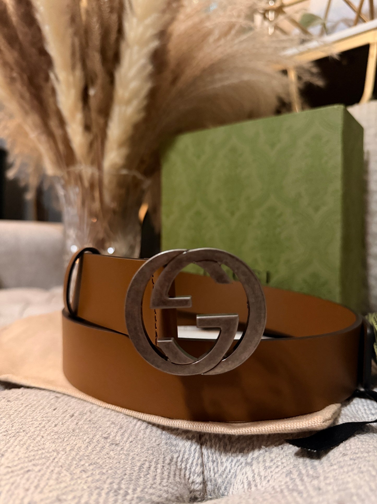 Gucci Interlocking Belt sz95 BRAND NEW