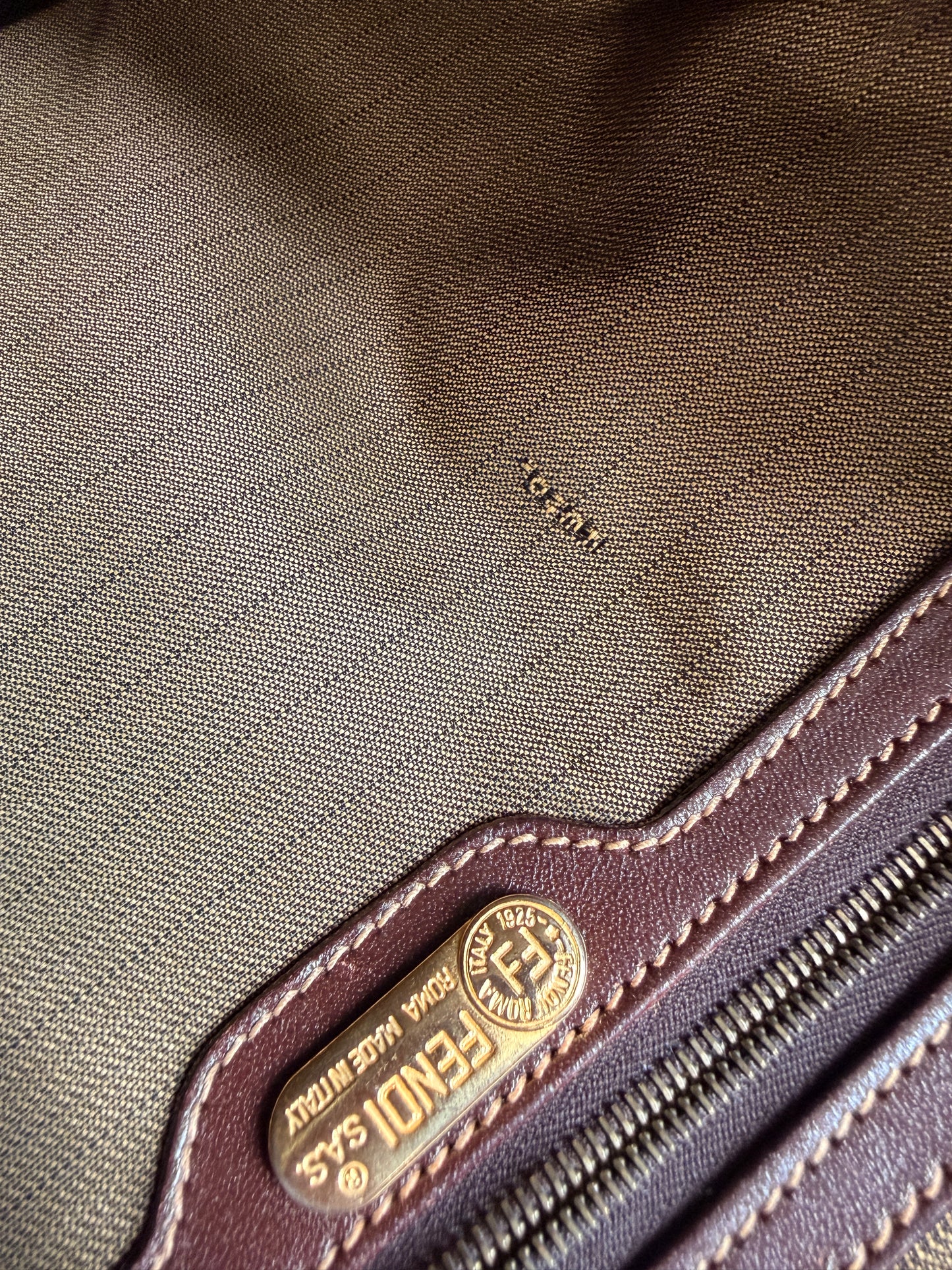 Fendi Vintage Zucca Tote
