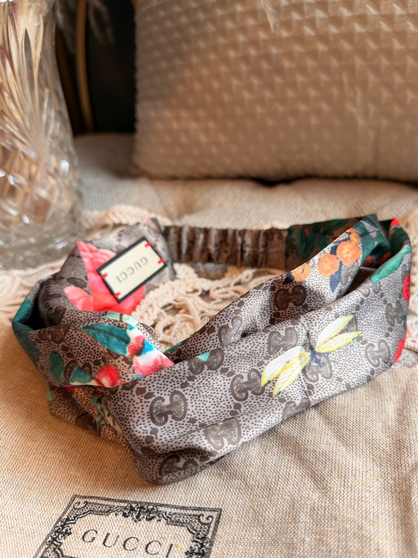 GUCCI

Silk Monogram Tian Print Headband