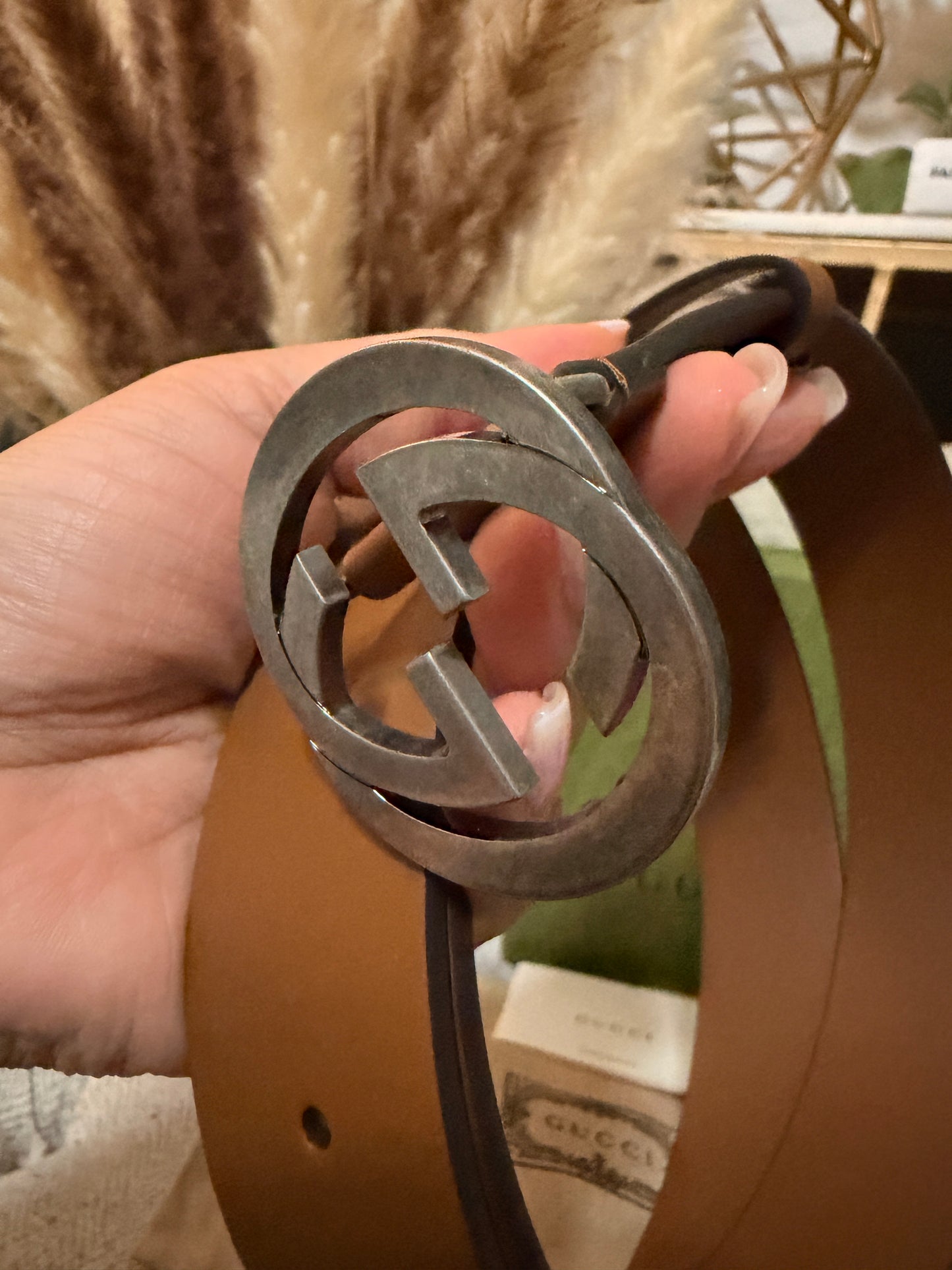 Gucci Interlocking Belt sz95 BRAND NEW