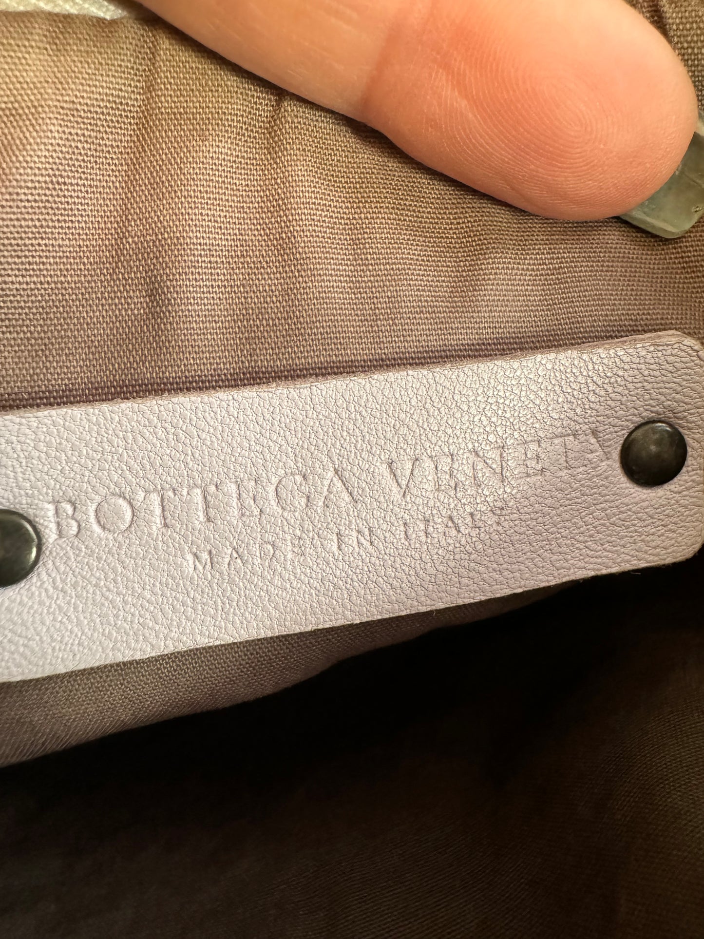 Bottega Veneta Vintage Intrecciato Shoulder Bag