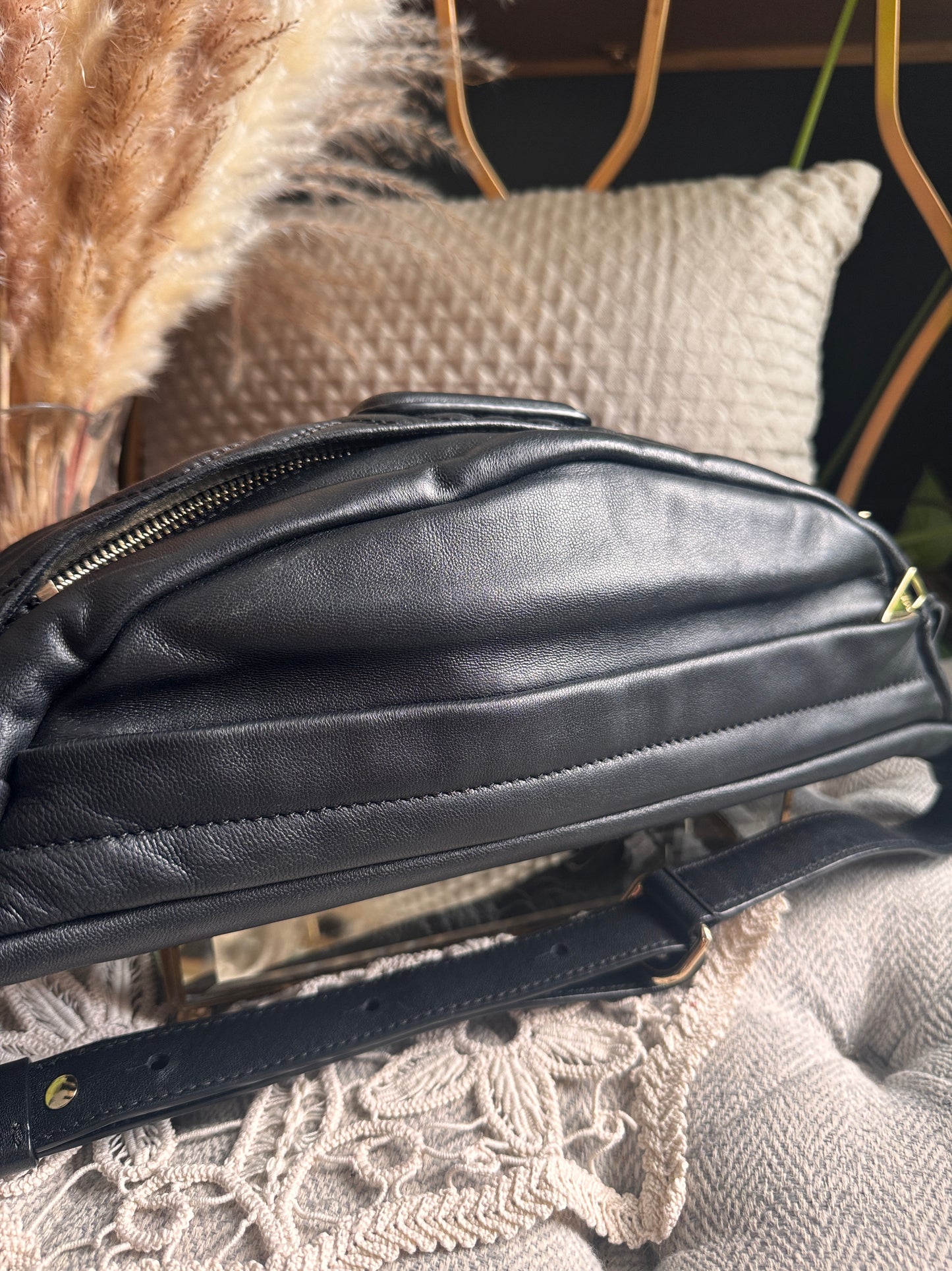 MAJE Leather Beltbag