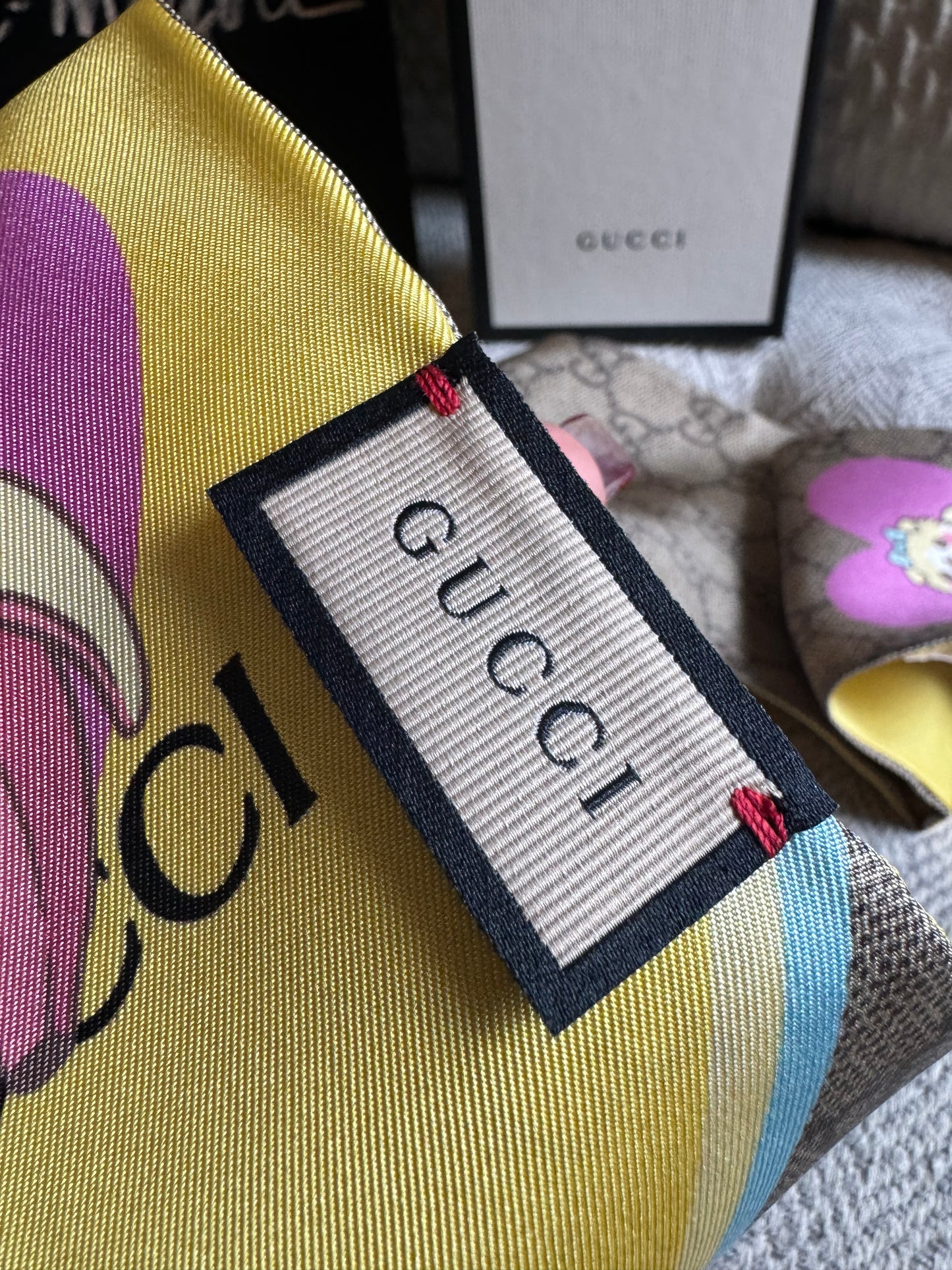 Gucci Bananya Scarf/Twilly