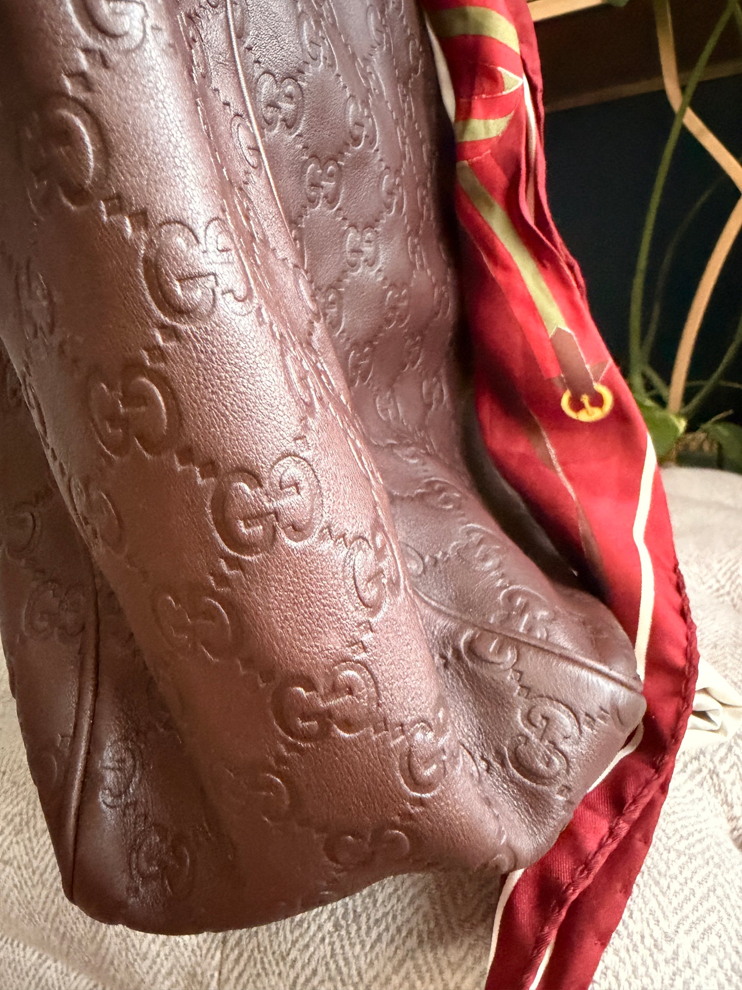 Gucci Positano in Guccissima Leather