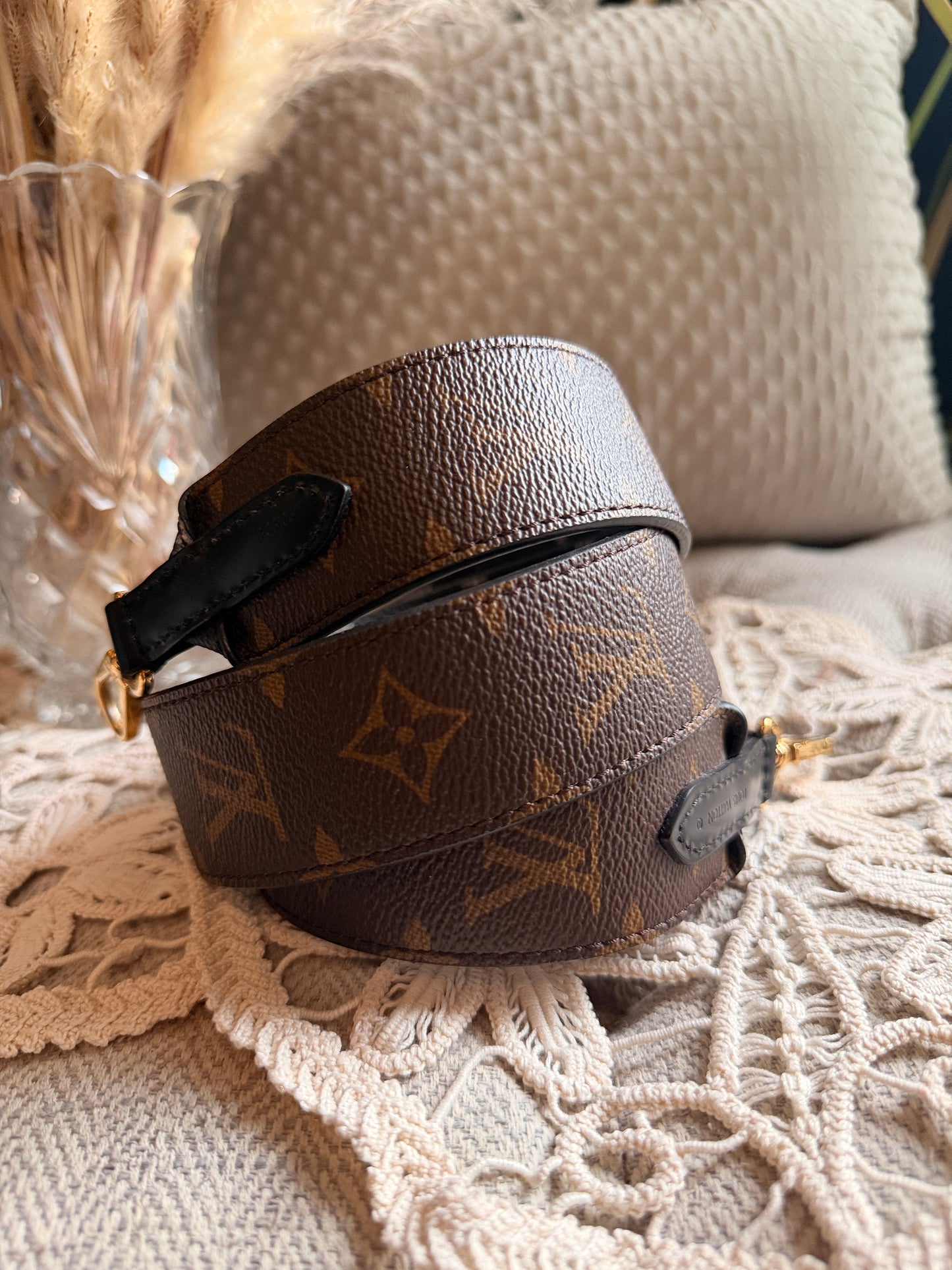 Louis Vuitton LIMITED EDITION Monogram Animal Bandouliere Shoulder Strap