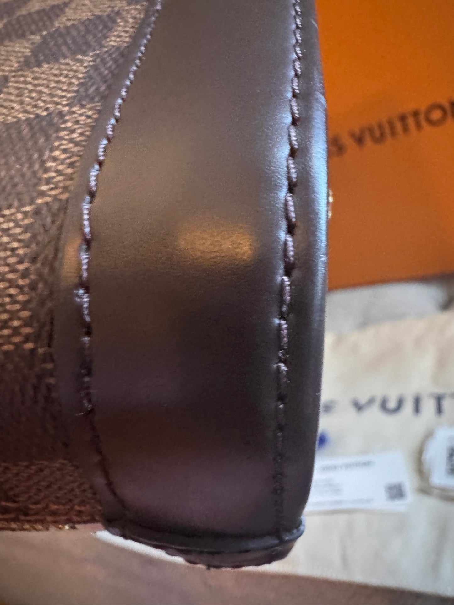 Louis Vuitton Alma BB in Damier Ebene