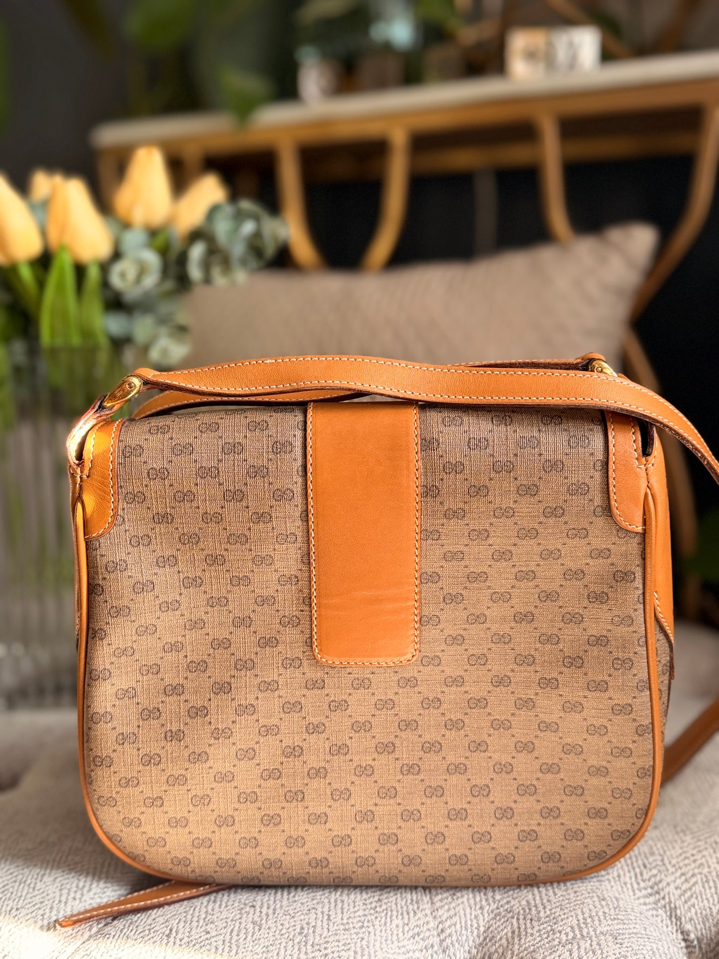 Gucci Vintage Micro GG Crossbody