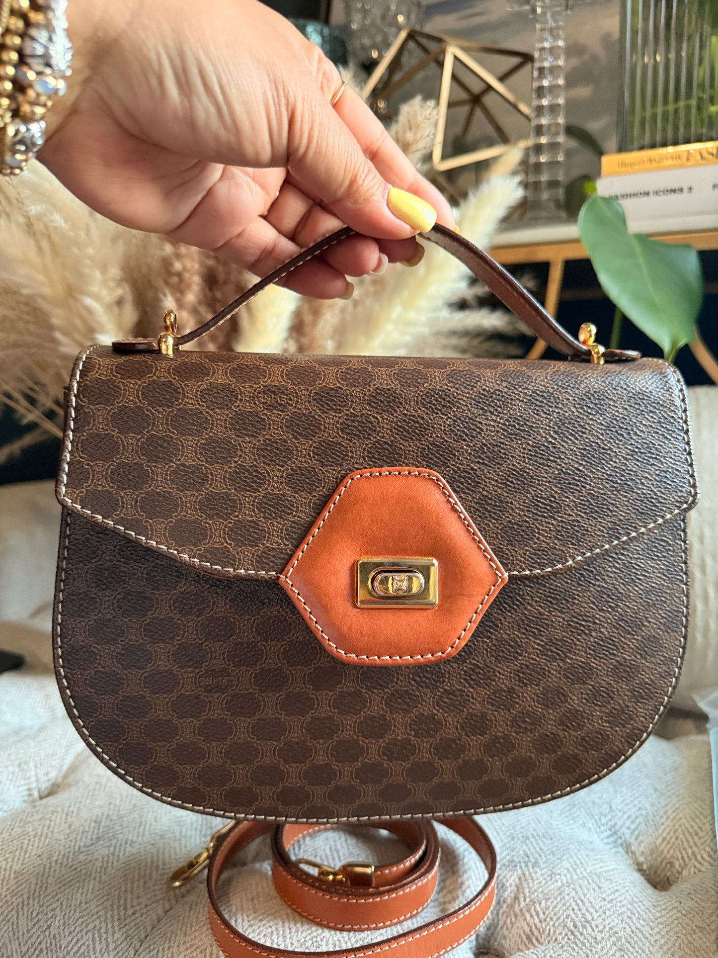 Celine Vintage Macadam Crossbody