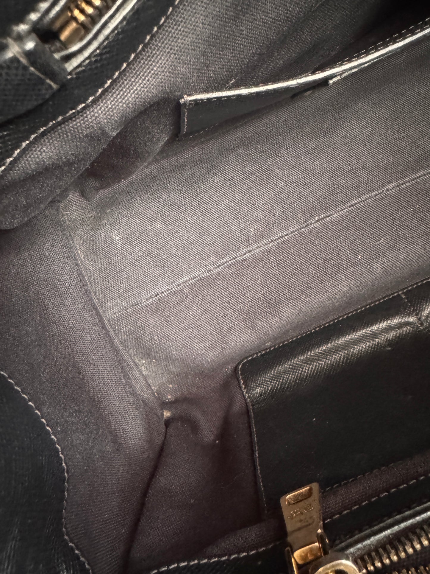 Prada Corda Canapa and Saffiano Tote