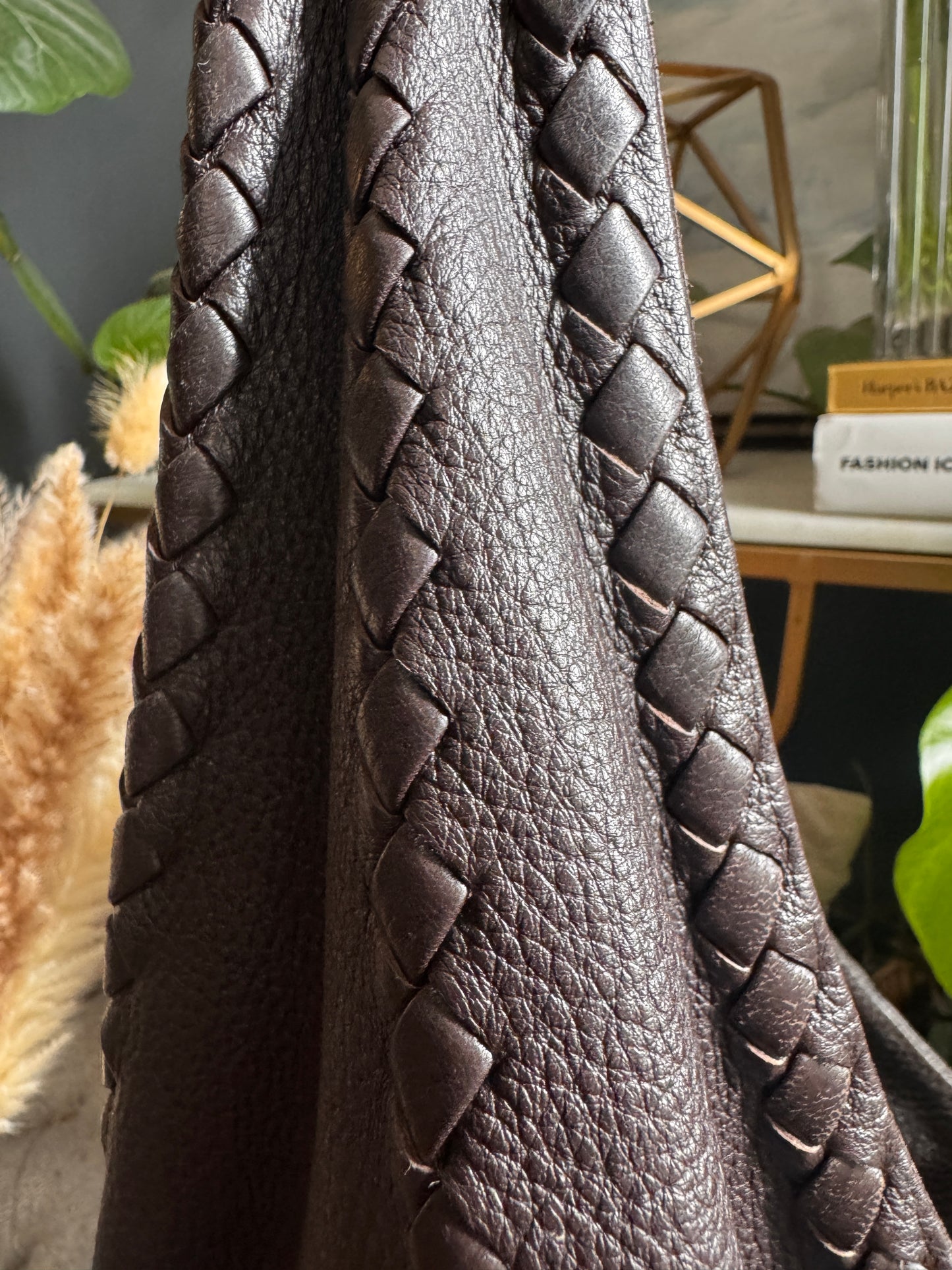 Bottega Veneta Cervo Leather Hobo Bag
