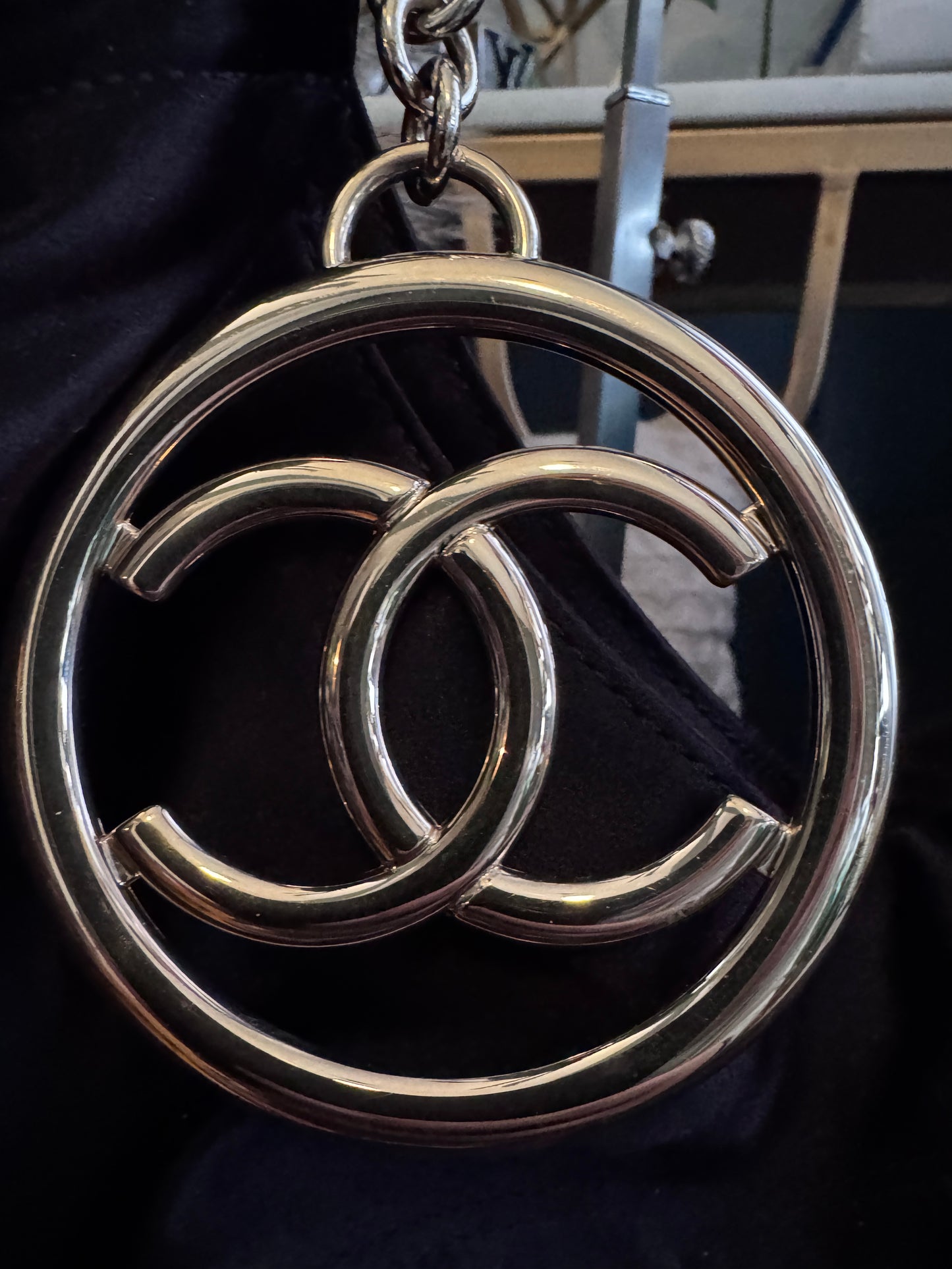 Chanel Coco Cabas Satin Tote