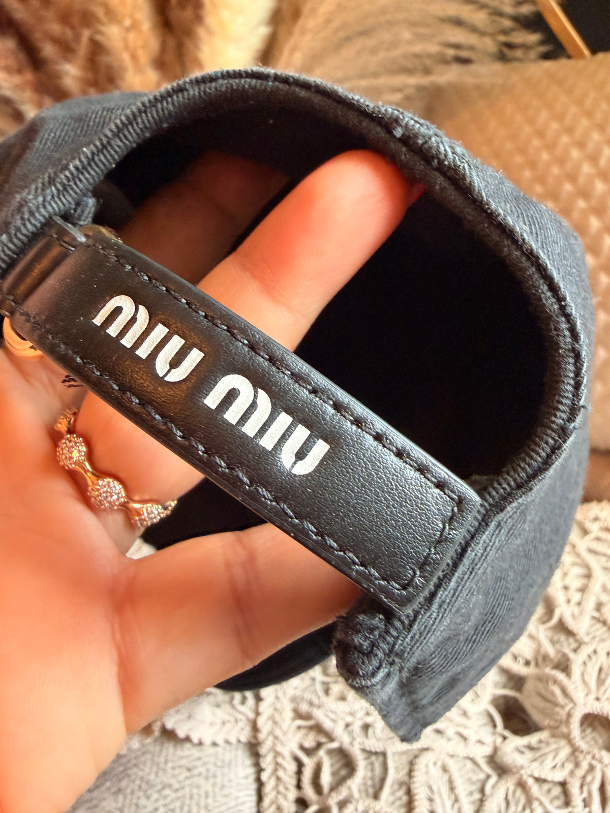 Miu Miu Cotton Cap