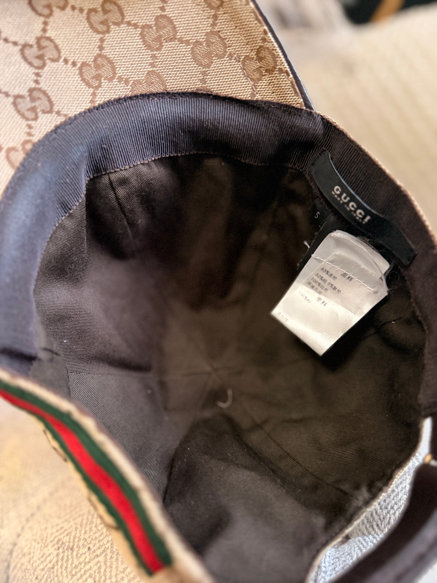 Gucci Cap with Web Detail
