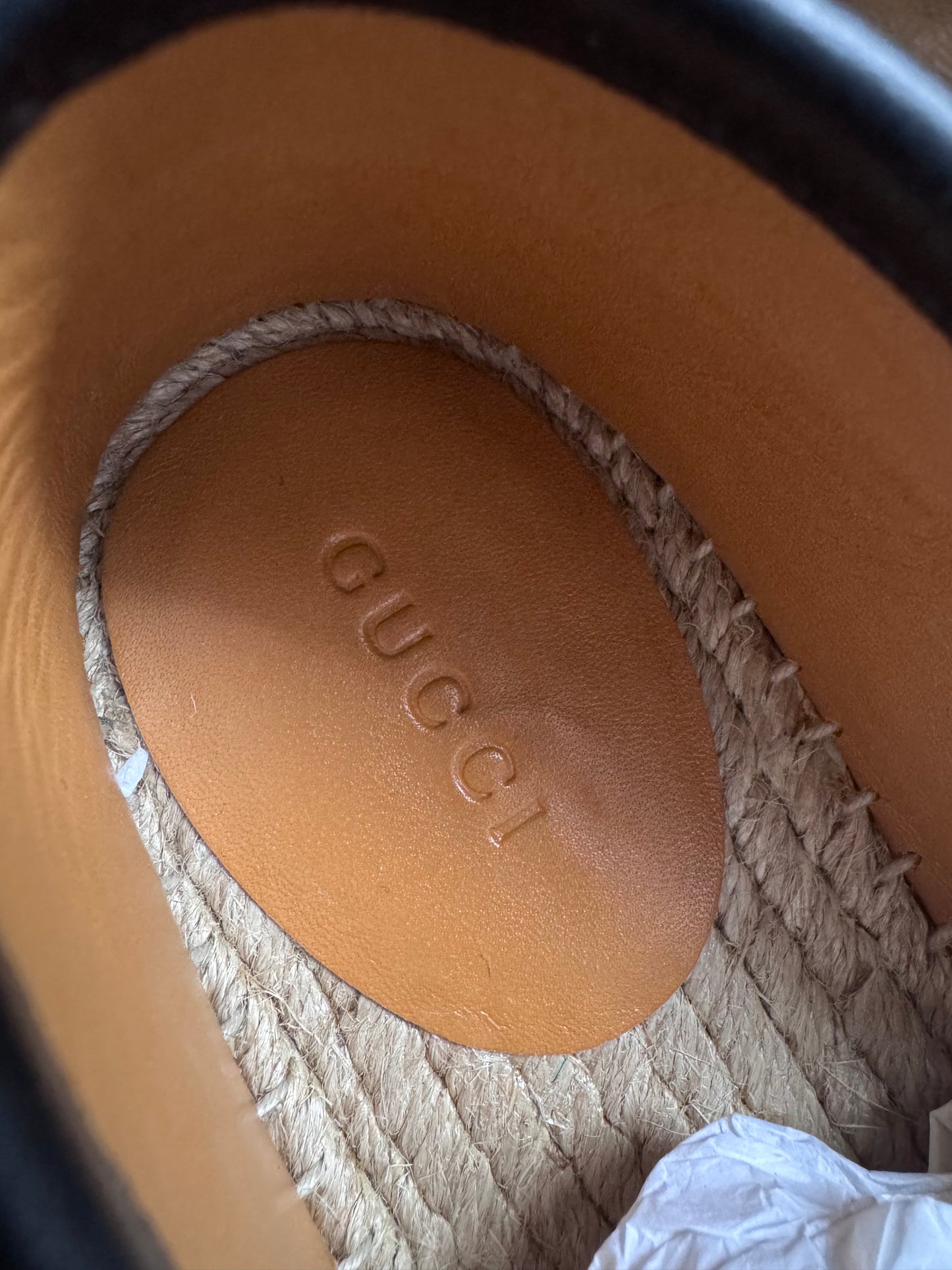 Gucci Leather Espadrilles-sz37