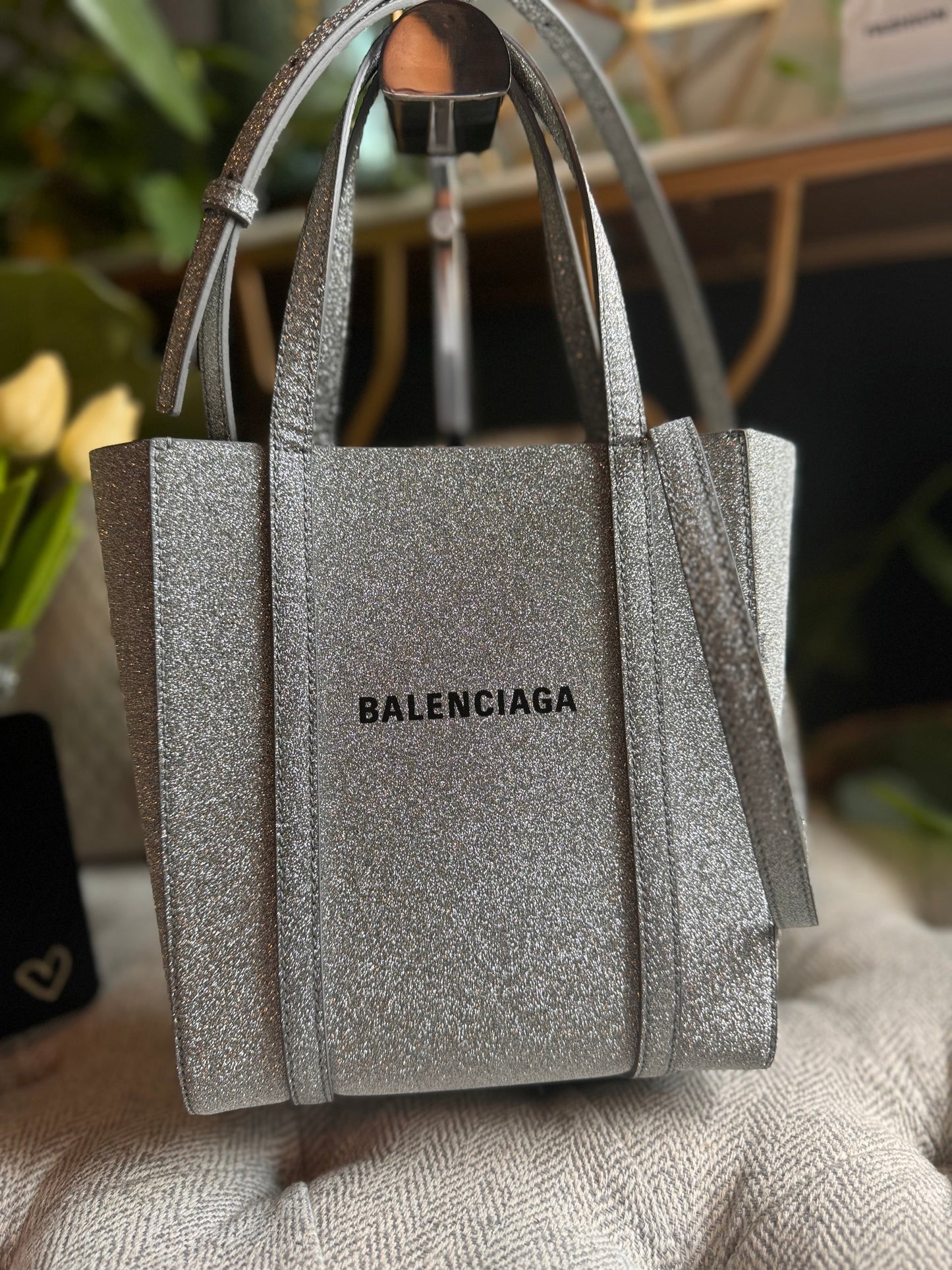 Balenciaga Glitter Sparkle Tote