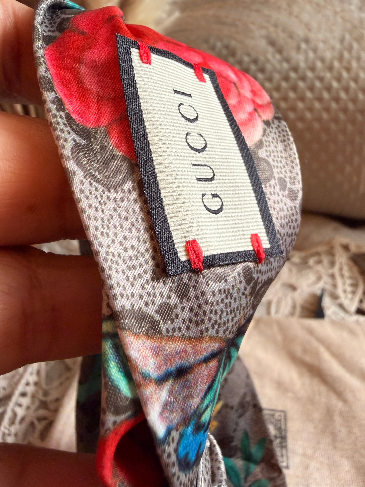 GUCCI

Silk Monogram Tian Print Headband