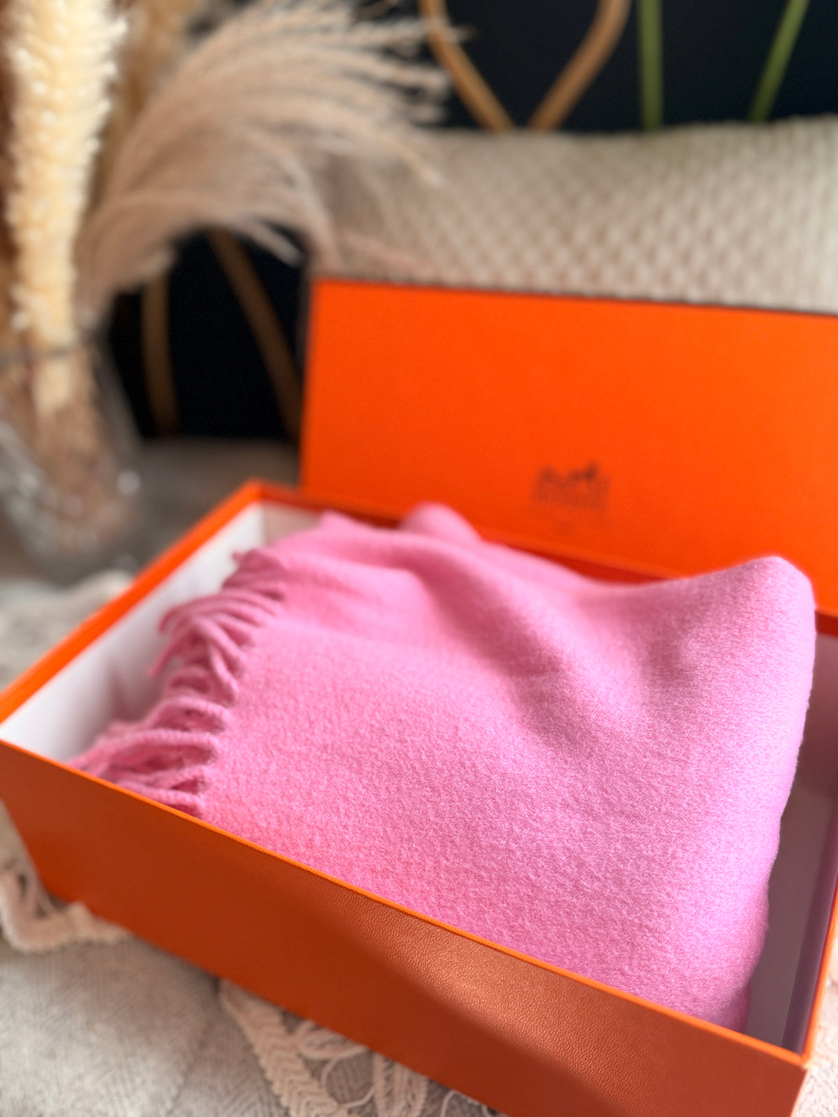 Hermes Cashmere Scarf