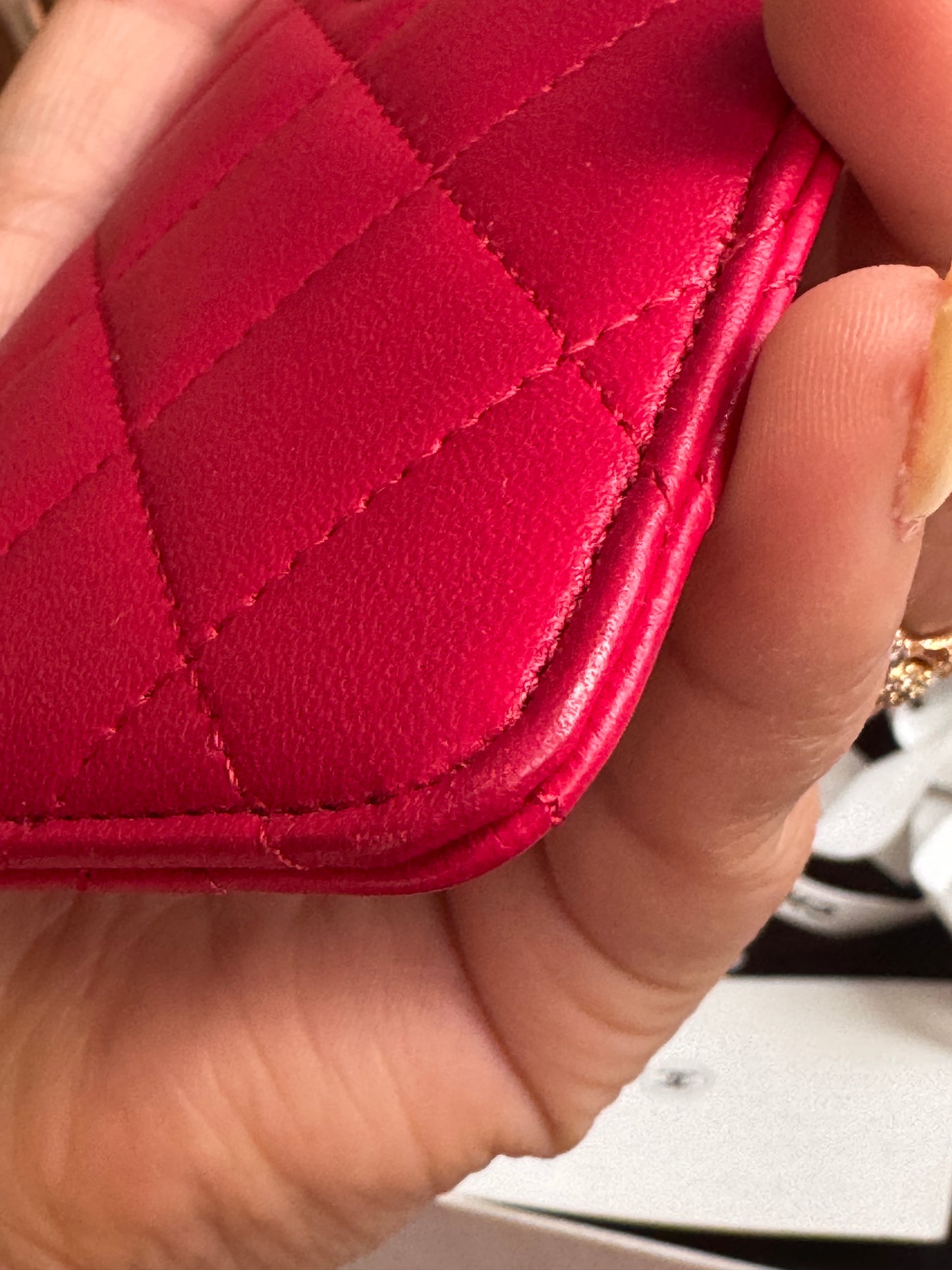 Chanel Cardholder with Silver Hardware