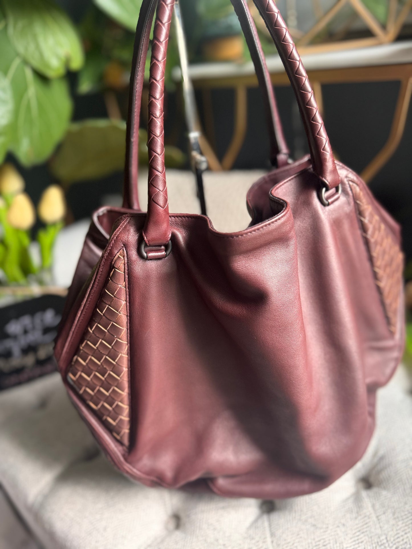 Bottega Veneta Tote with intrecciato details