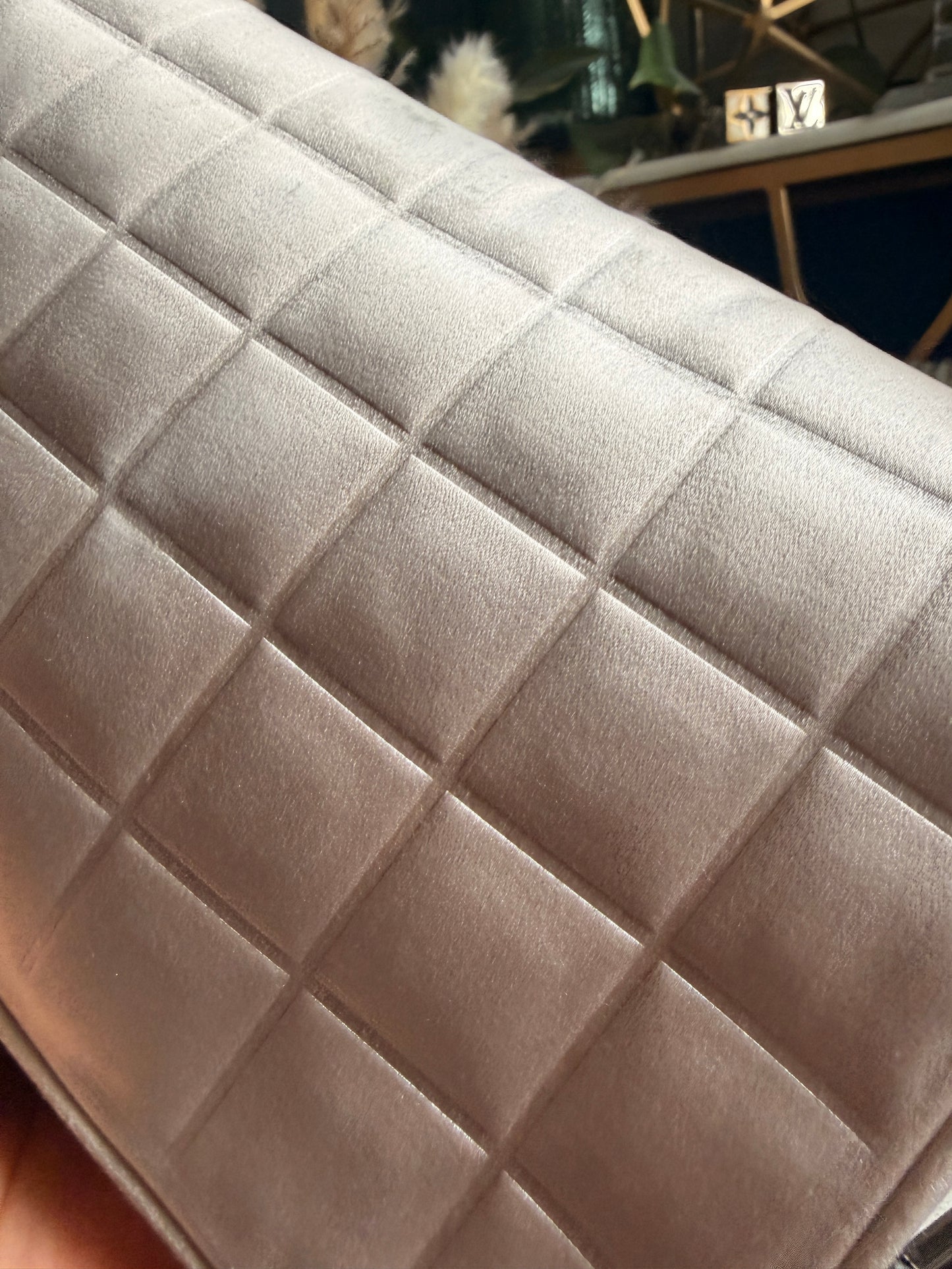 CHANEL Satin Chocolate Bar in Cream and Navy
