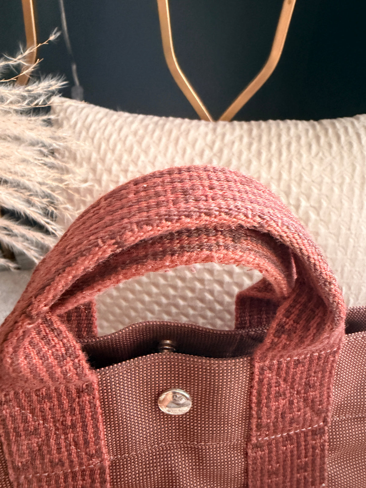 Hermes Canvas Tote