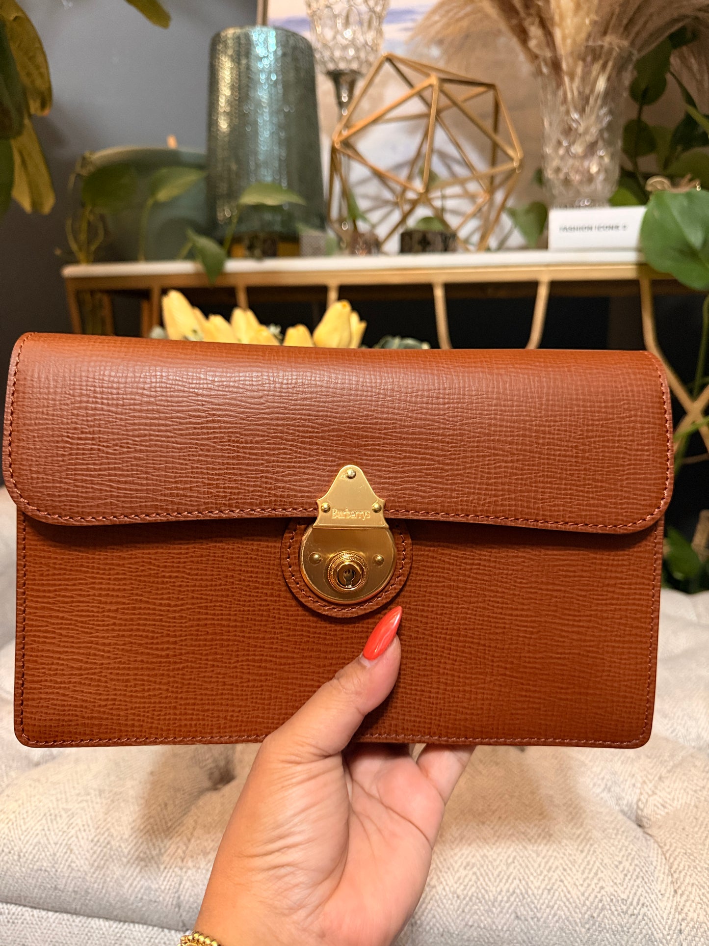 Burberry Vintage Wristlet/Clutch