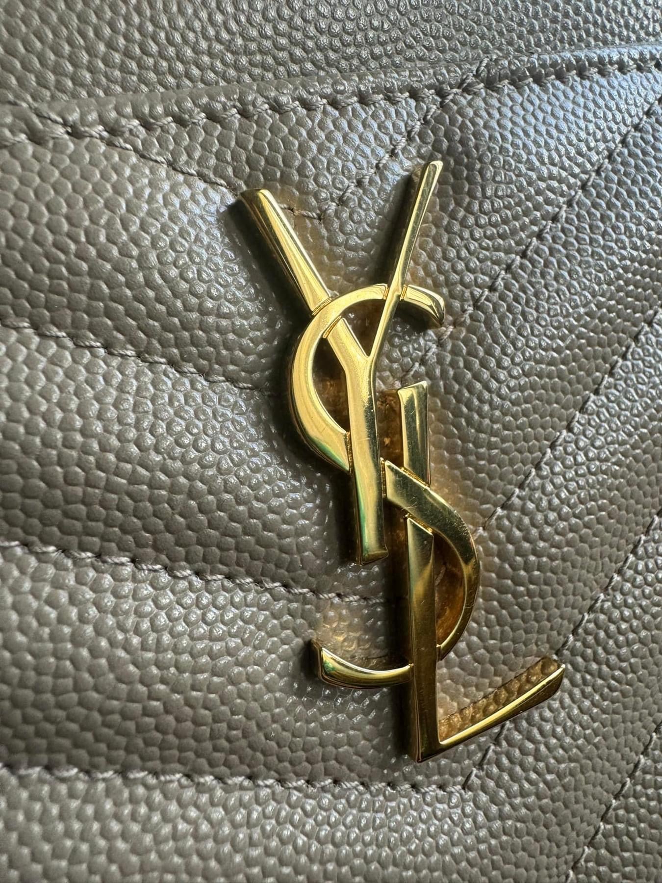 YSL Beige Bill Pouch