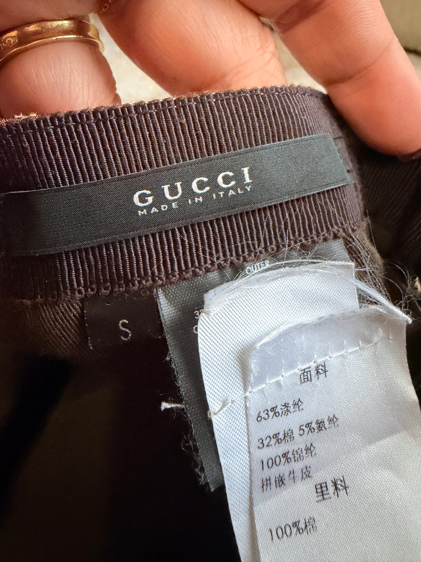 Gucci Cap with Web Detail
