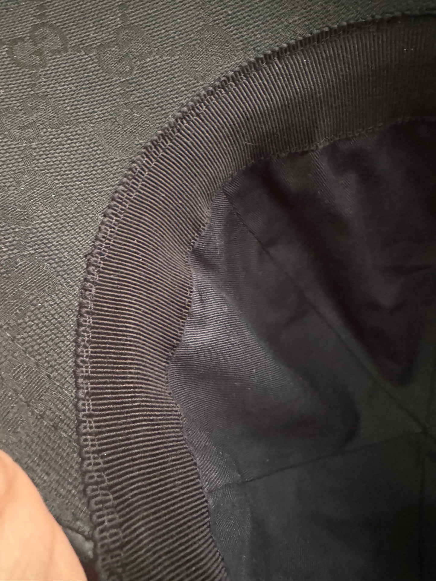 Gucci GG baseball hat with Web size L