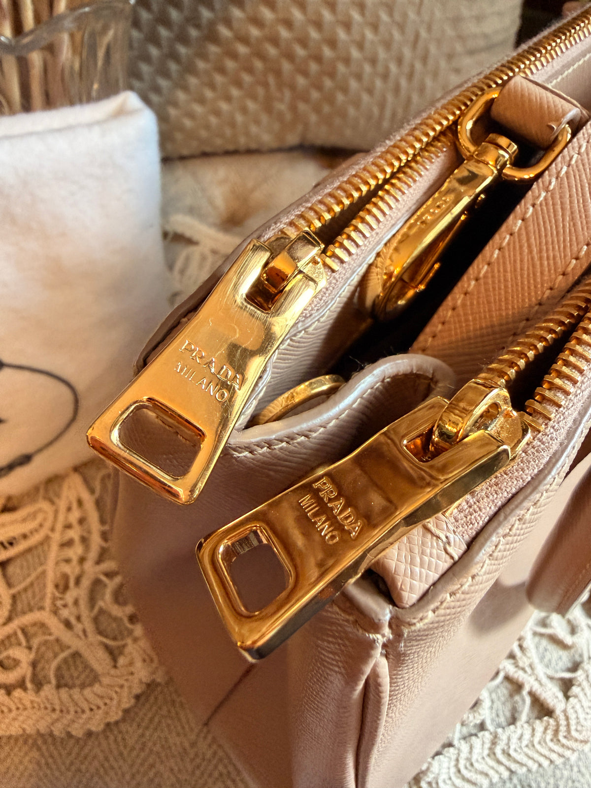 Prada Galliera in Blush- Saffiano