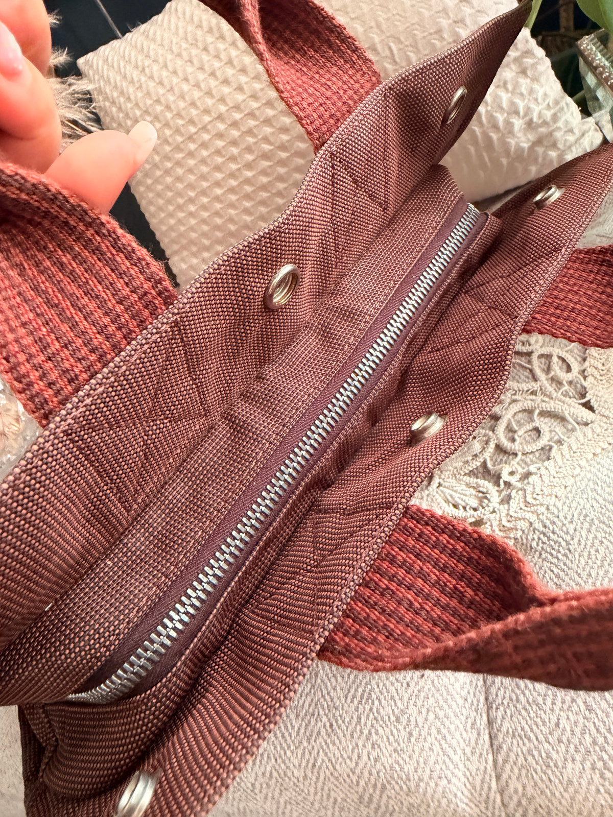 Hermes Canvas Tote