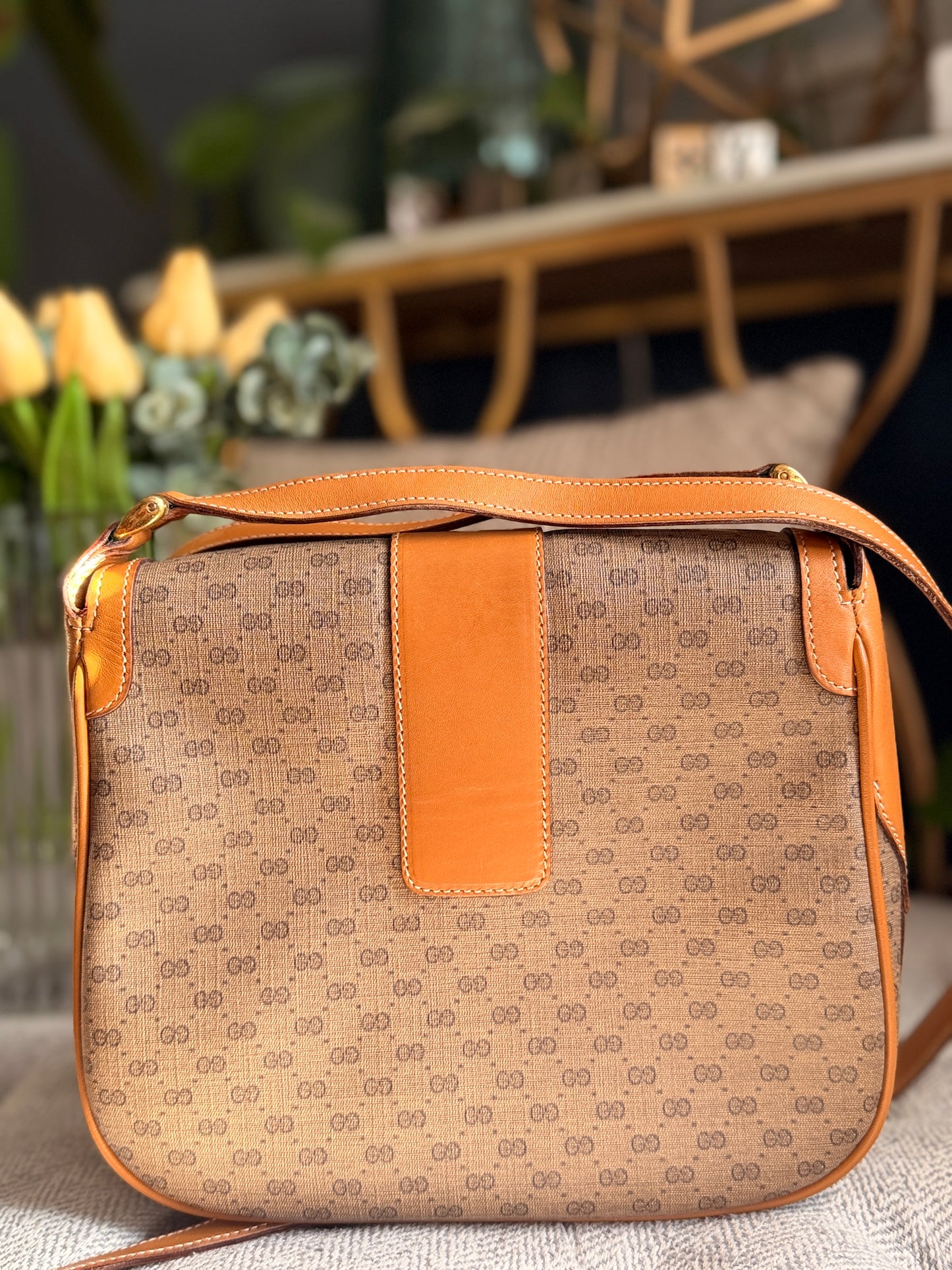 Gucci Vintage Micro GG Crossbody