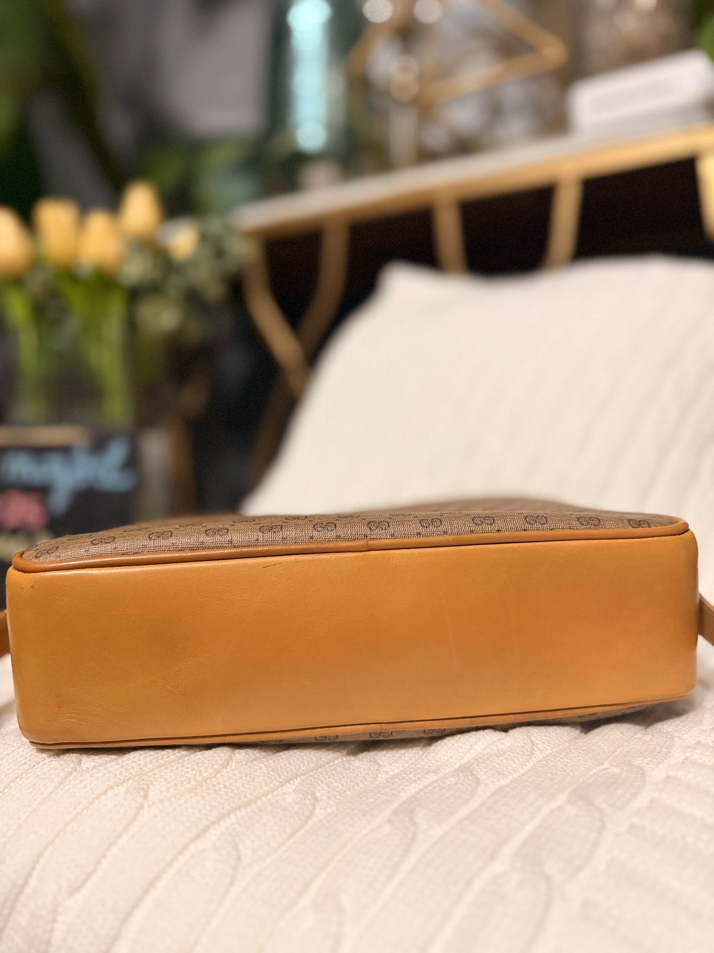 Gucci Vintage Micro GG Camera Bag