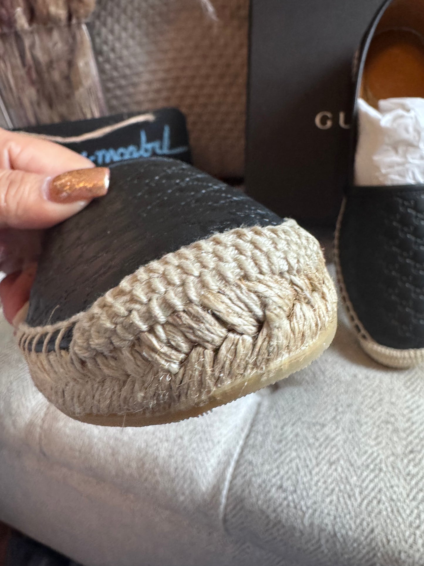 Gucci Leather Espadrilles-sz37