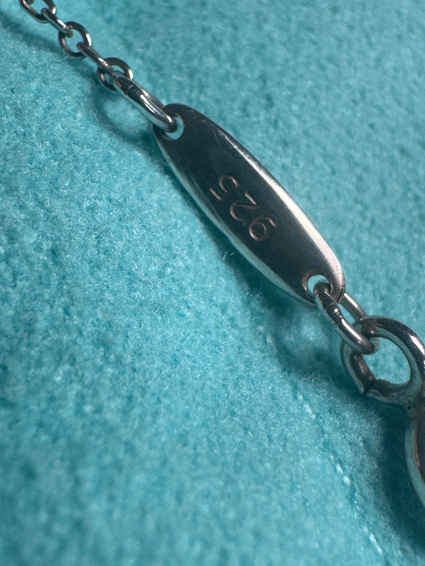 Tiffany&Co Teardrop Necklace in Sterling Silver