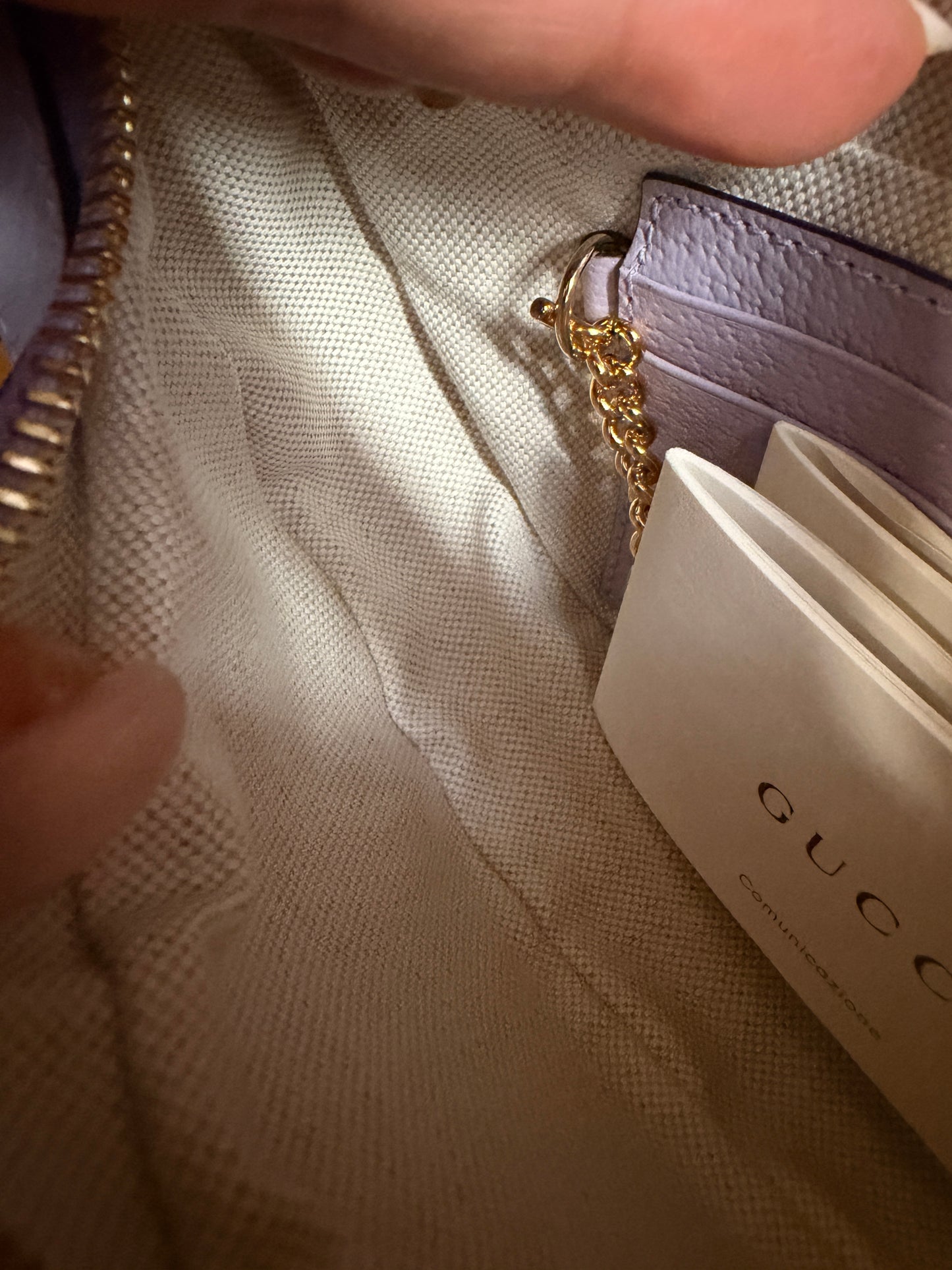 Gucci Jumbo GG Half-moon Mini Hobo