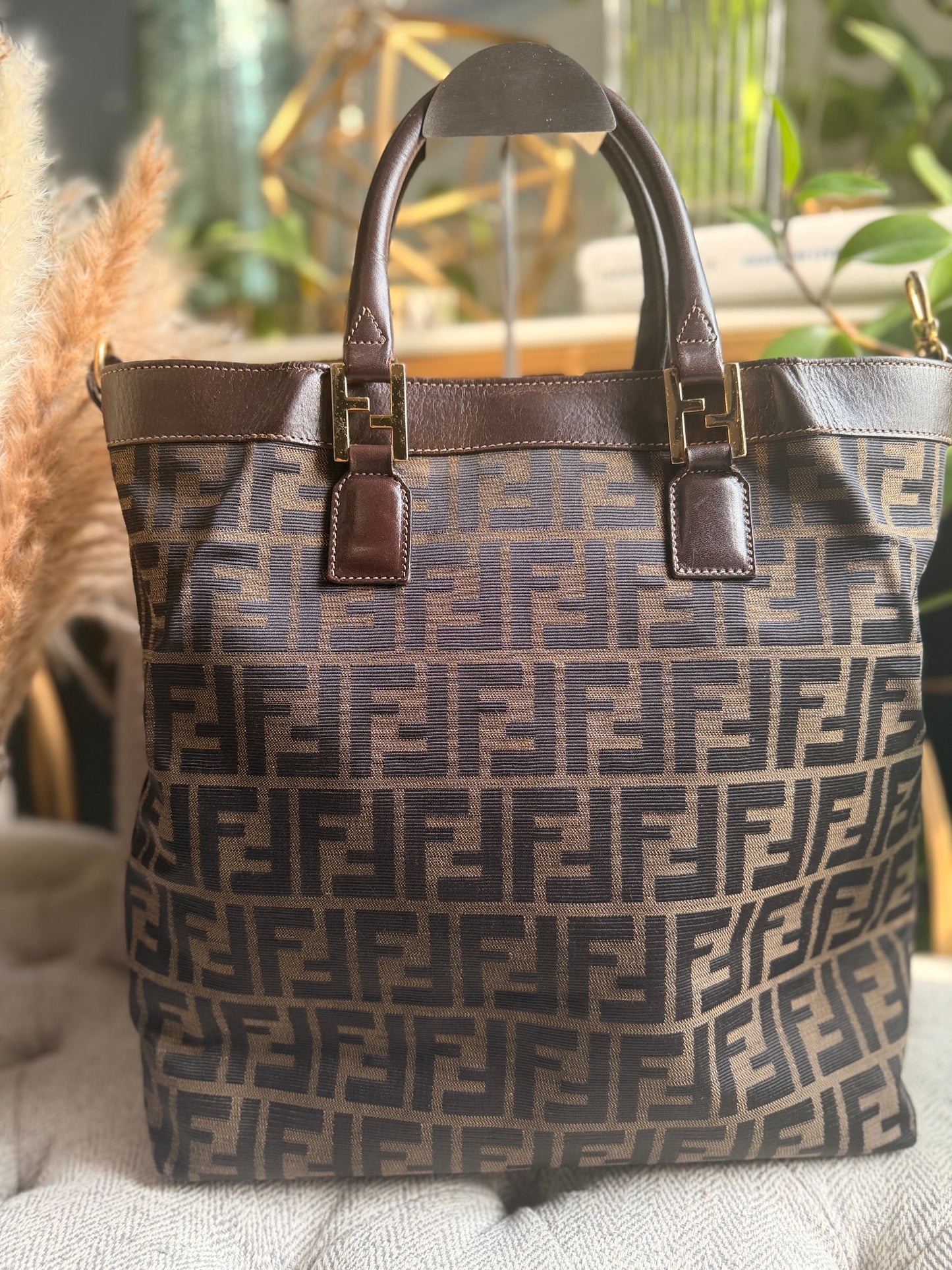 Fendi Vintage Zucca Tote