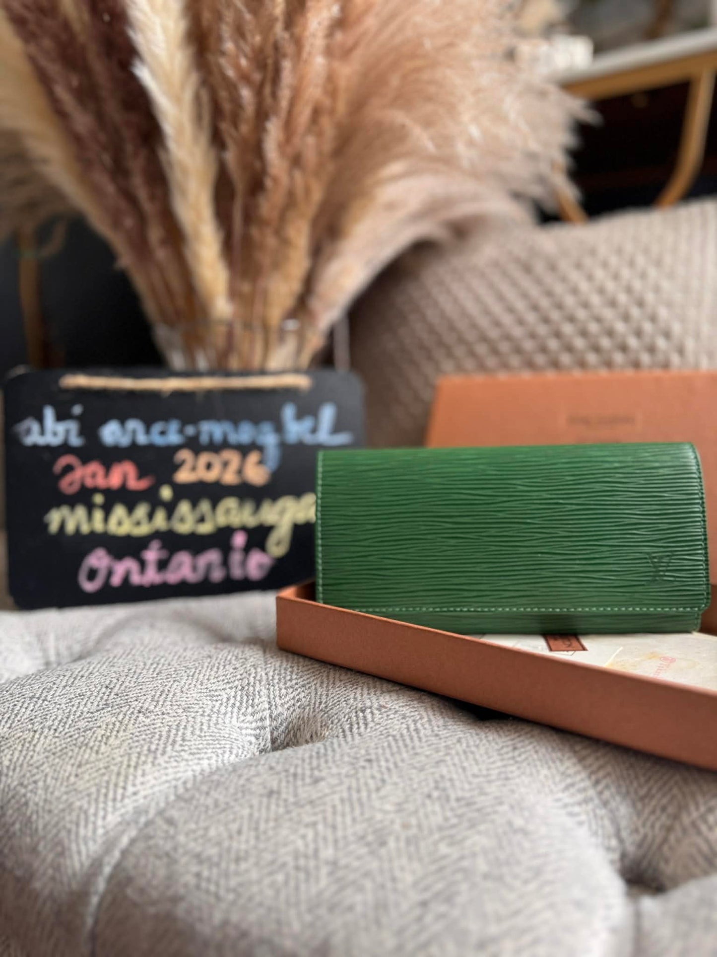 Louis Vuitton Vintage Epi Wallet