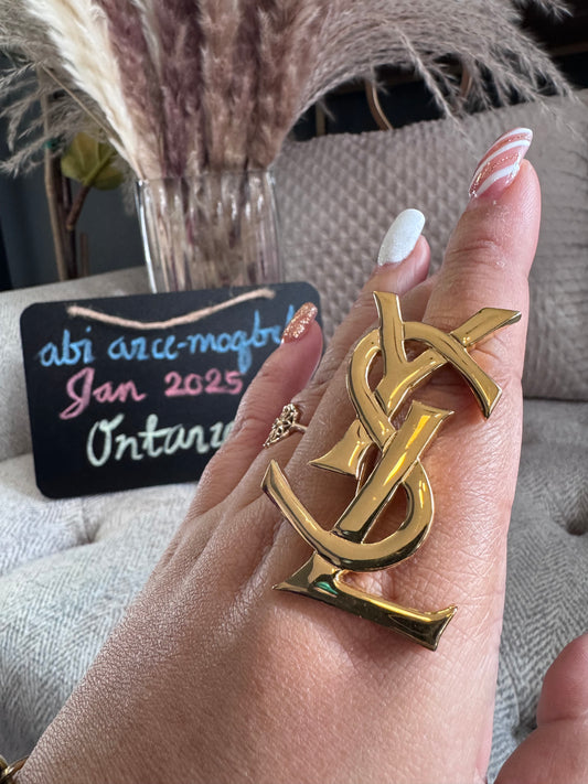 YSL Vintage Brooch