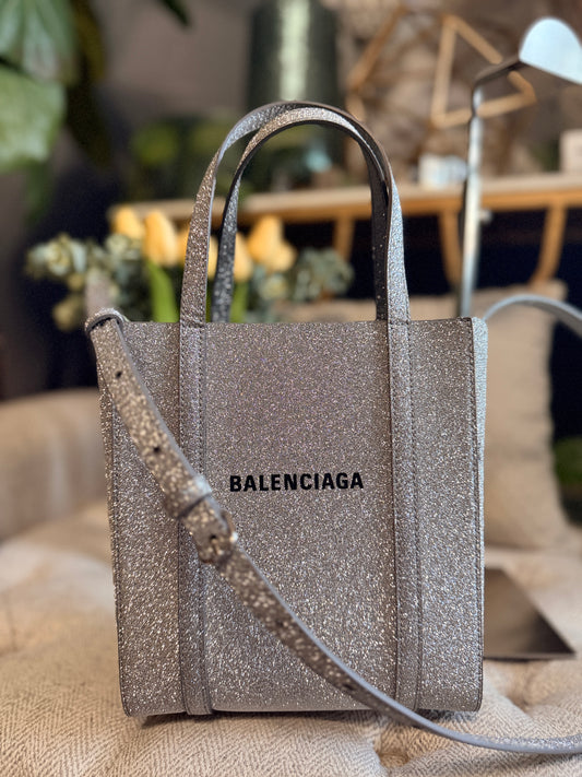Balenciaga Glitter Sparkle Tote