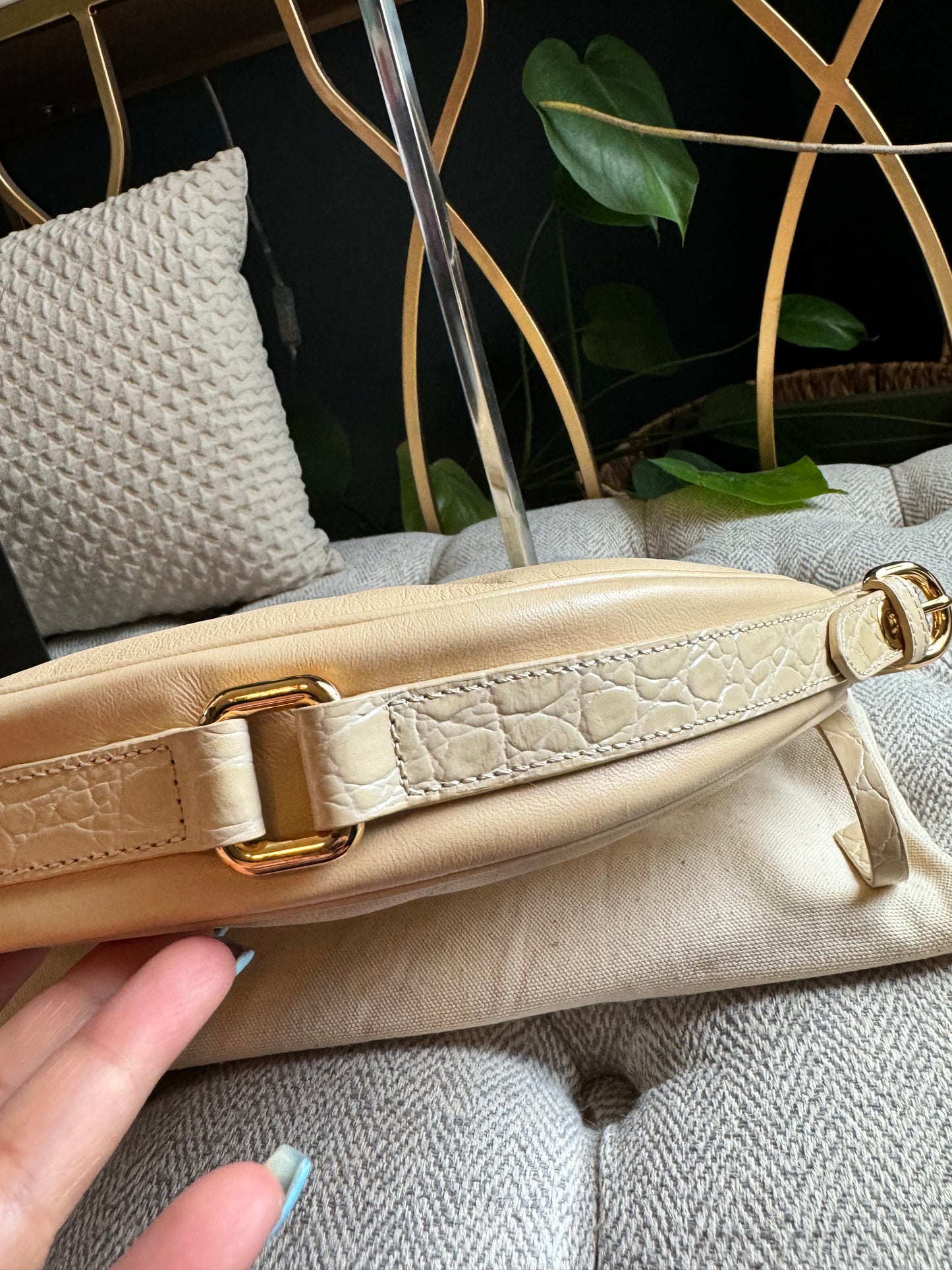 By Far GIB Leather Shoulder bag