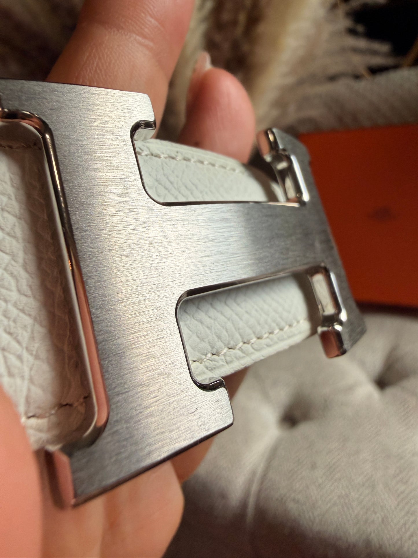 Hermes Reversible Belt