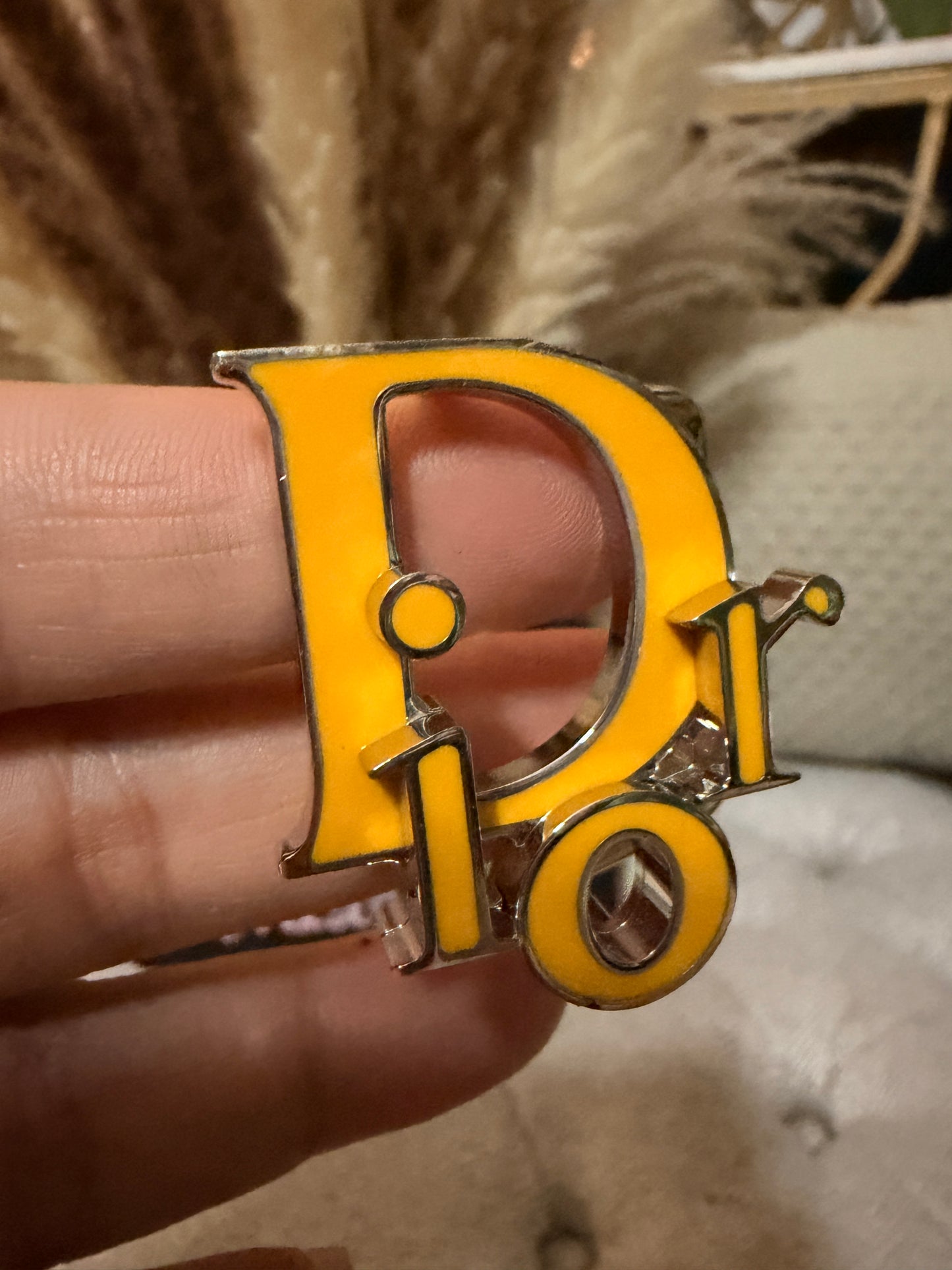 Dior Belt Buckle (no belt strap-buckle only)