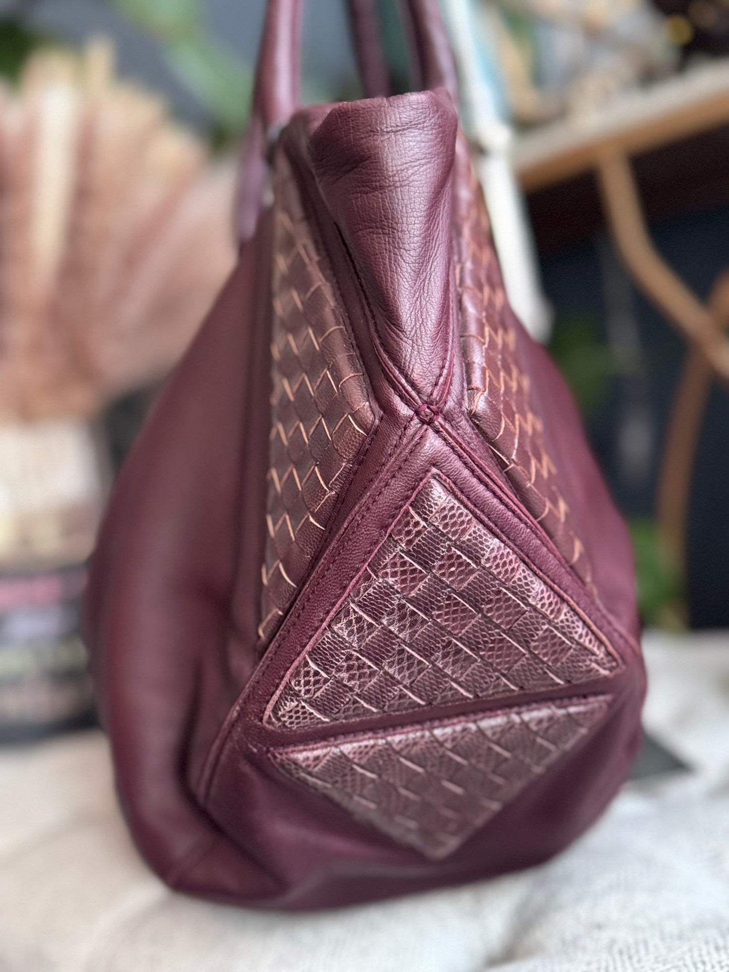 Bottega Veneta Tote with Intrecciato Details