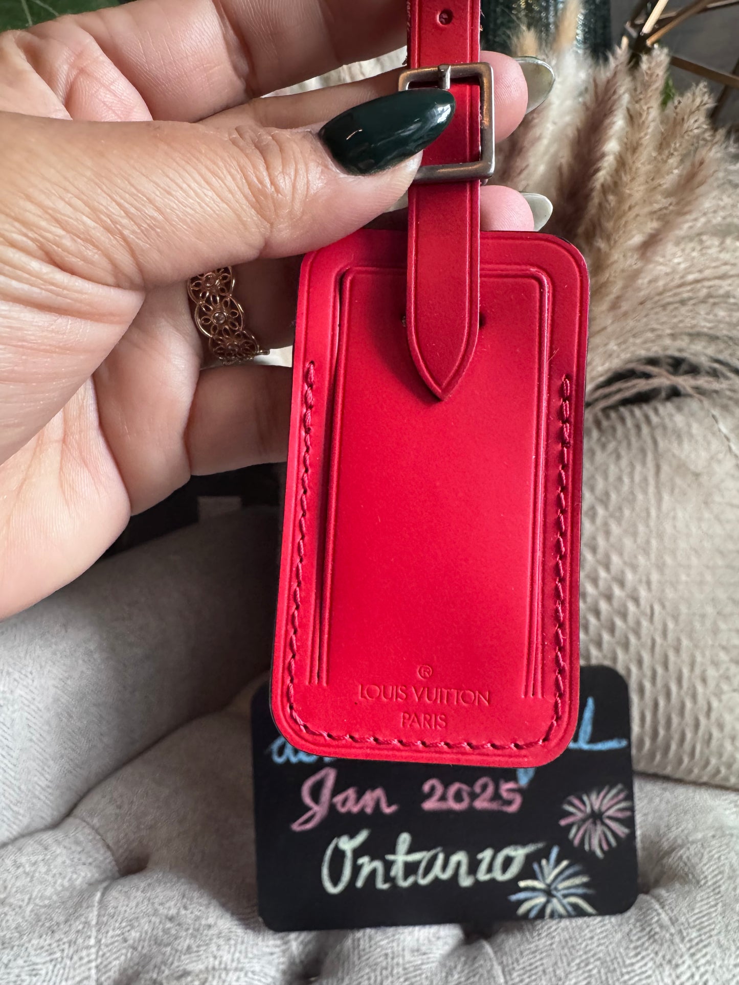 Louis Vuitton Luggage Tag