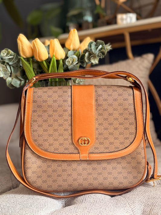 Gucci Vintage Micro GG Crossbody