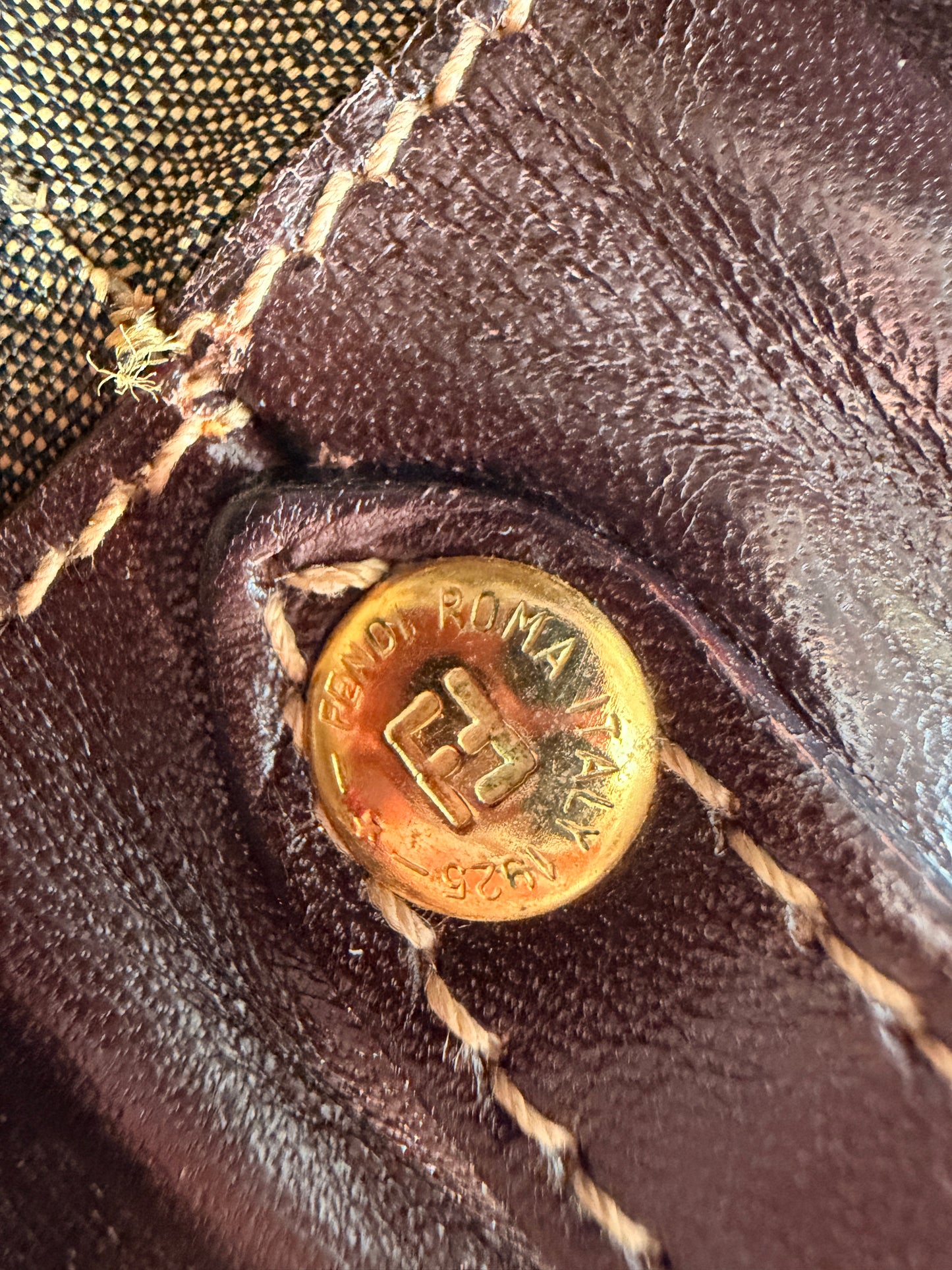 Fendi Vintage Zucca Tote