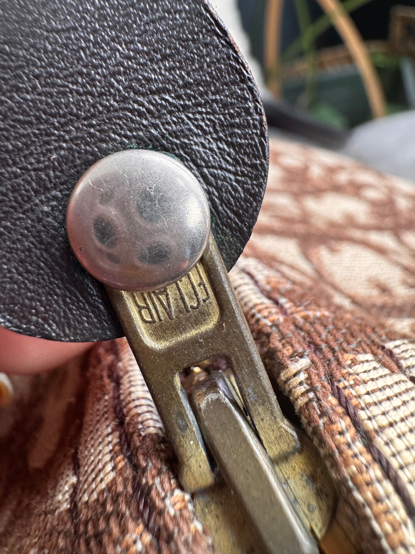 Dior Vintage Trotter Boston Bag