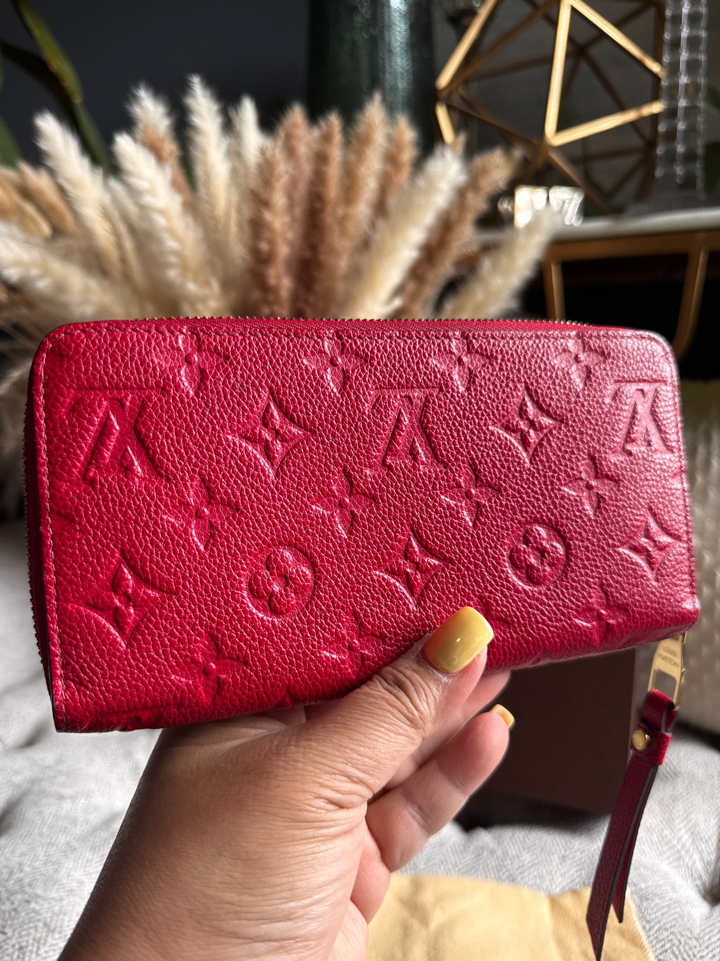 Louis Vuitton Empreinte Zippy Wallet