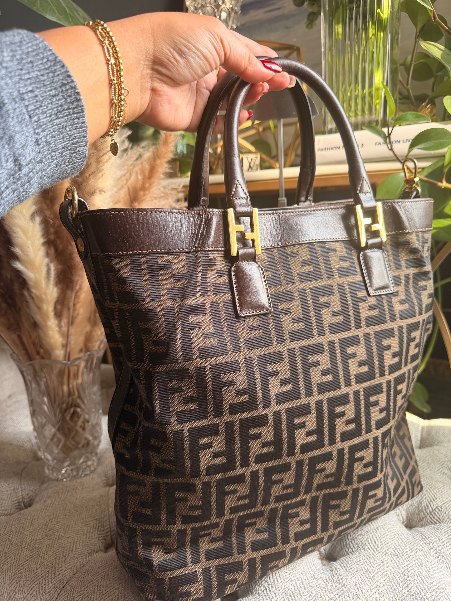 Fendi Vintage Zucca Tote